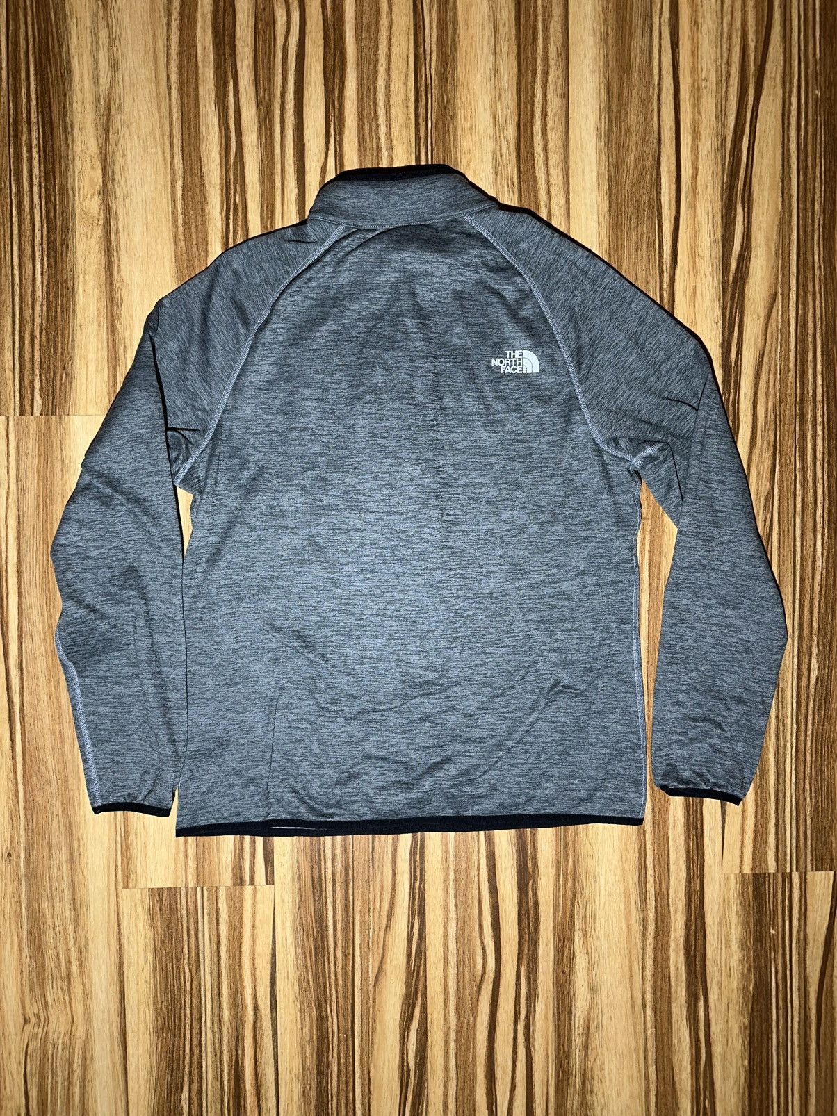 The North Face The North Face Gray Quarter-Zip Pullover Size US L / EU 52-54 / 3 - 6 Thumbnail