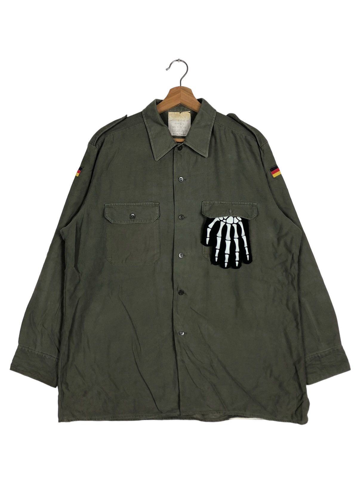 Vintage 🔥50’s True Vintage Military Germany WWII Cargo Jacket Army Size US M / EU 48-50 / 2 - 1 Thumbnail