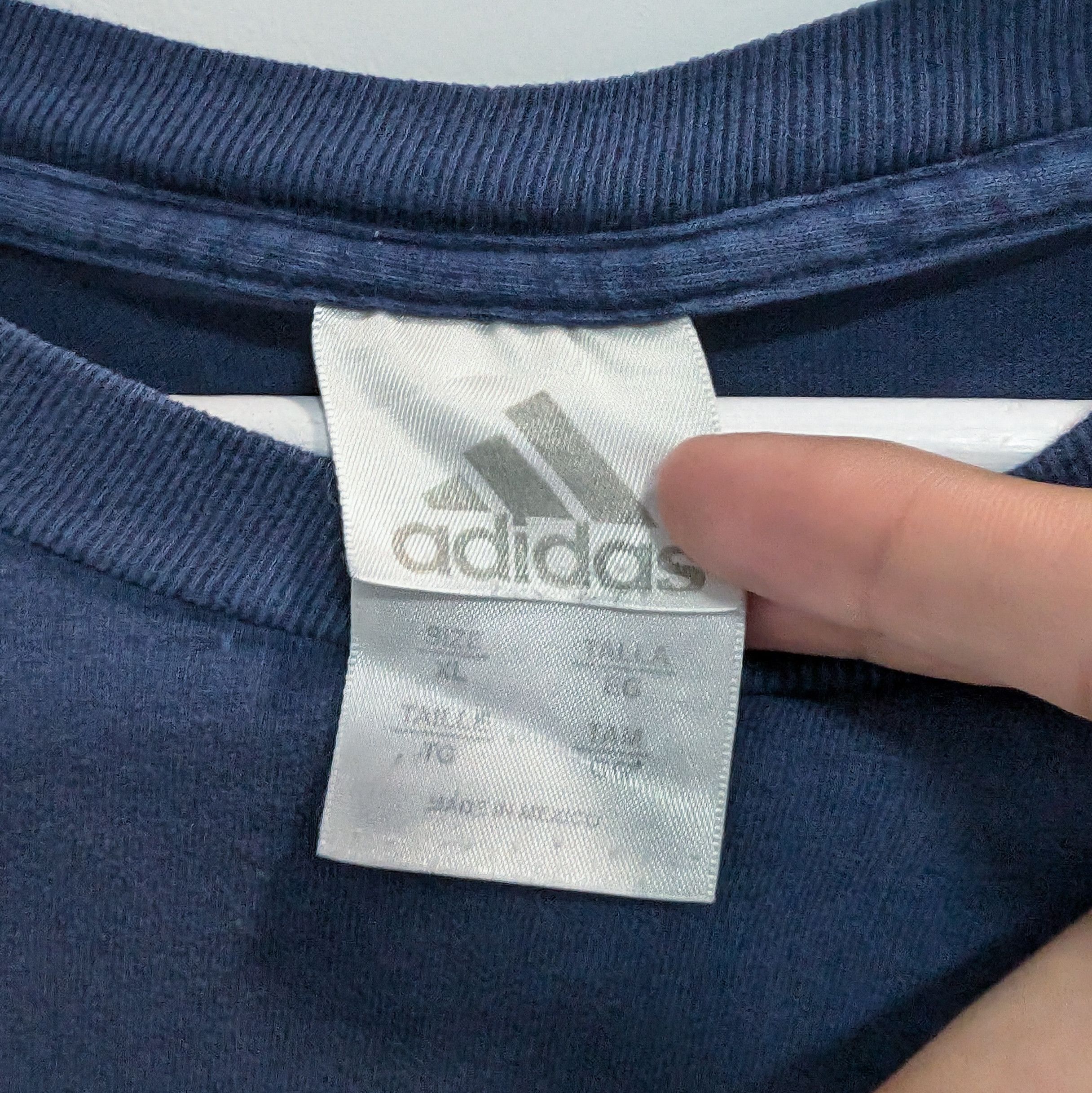 Adidas 2000's Adidas "It takes balls" Long Sleeve Size US XL / EU 56 / 4 - 4 Thumbnail