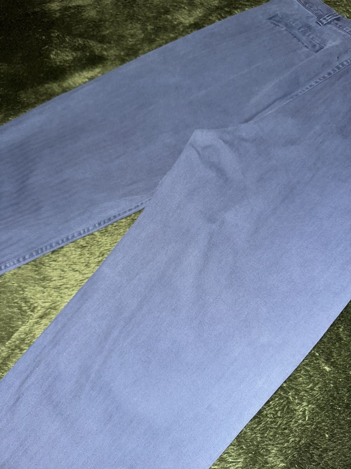 Brain Dead [S] BRAIN DEAD Pigment Dyed Herringbone Pants Size US 32 / EU 48 - 9 Thumbnail