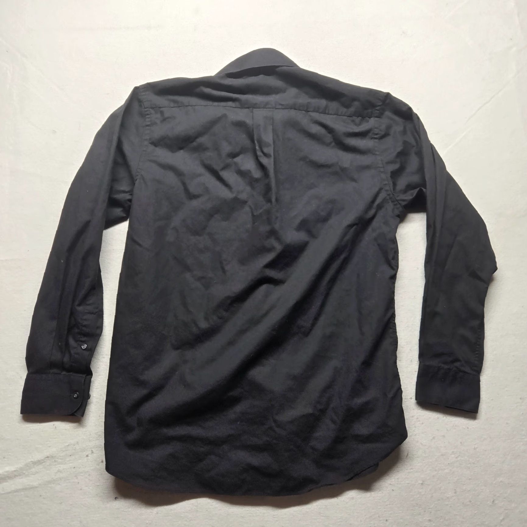 Beverly Hills Polo Club Beverly Hills Polo Club Black Dress Shirt Long Sleeve Men’s M 90s Casual Regular Fit Size US M / EU 48-50 / 2 - 7 Thumbnail