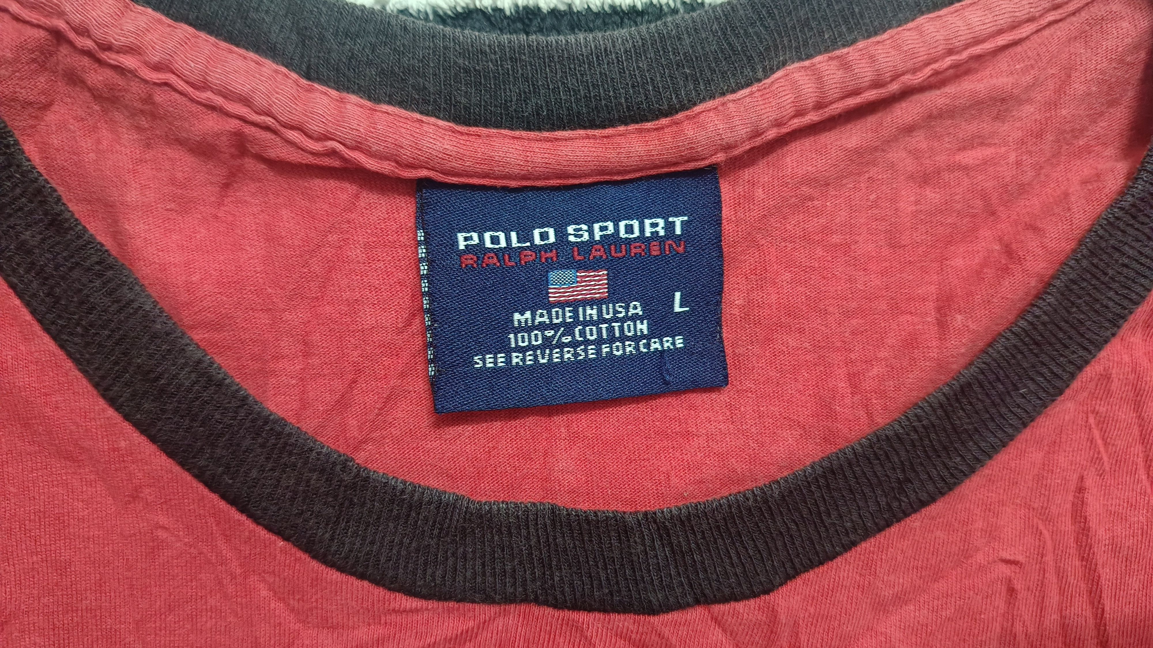 Polo Ralph Lauren 🔥🔥Rare Vintage 90s Polo Ralph Lauren Long Sleeve Tee Size US L / EU 52-54 / 3 - 3 Thumbnail
