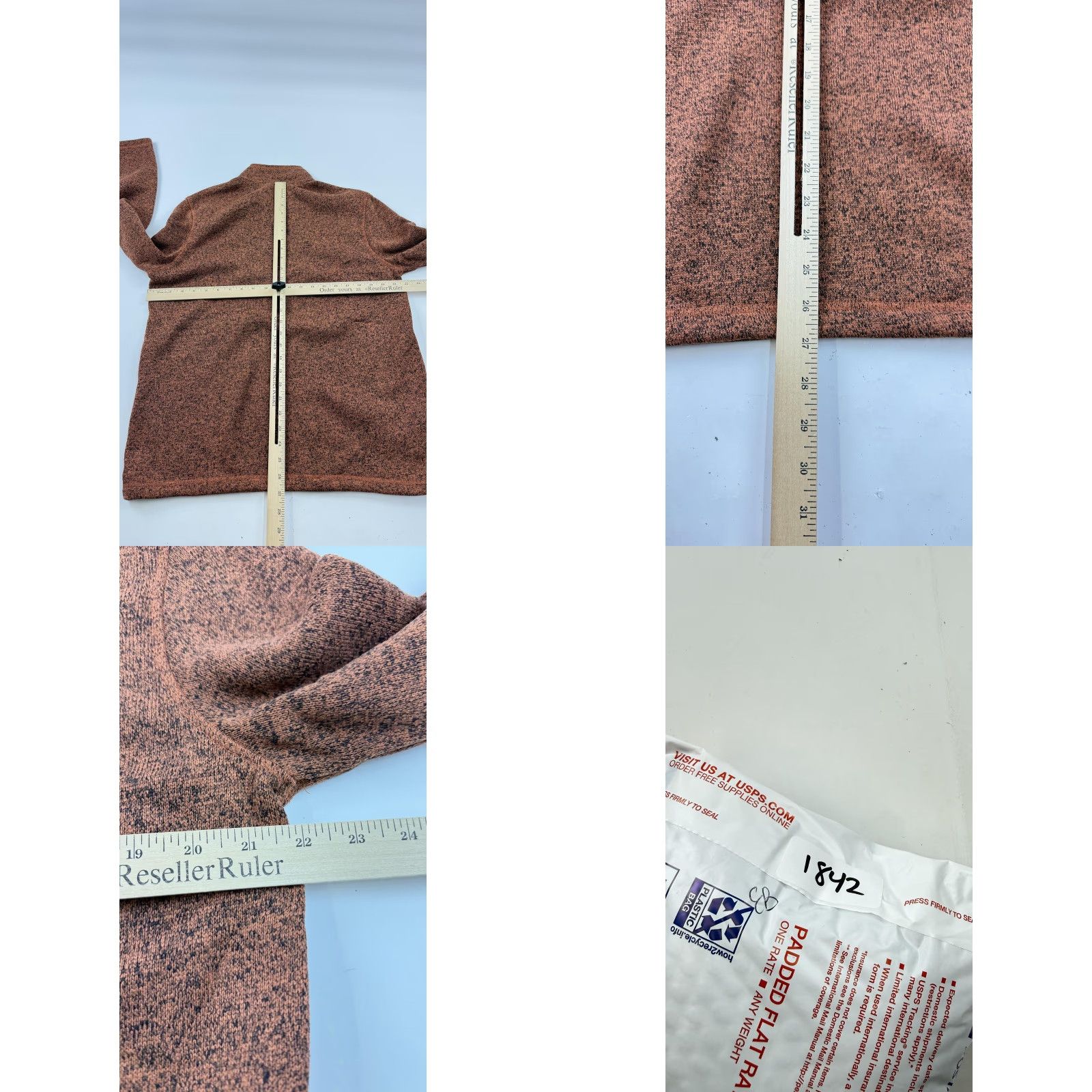 Eddie Bauer Eddie Bauer Sweater Mens Large Brown Fleece 1/4 Zip Mock Neck Pullover Outdoor Size US L / EU 52-54 / 3 - 8 Thumbnail