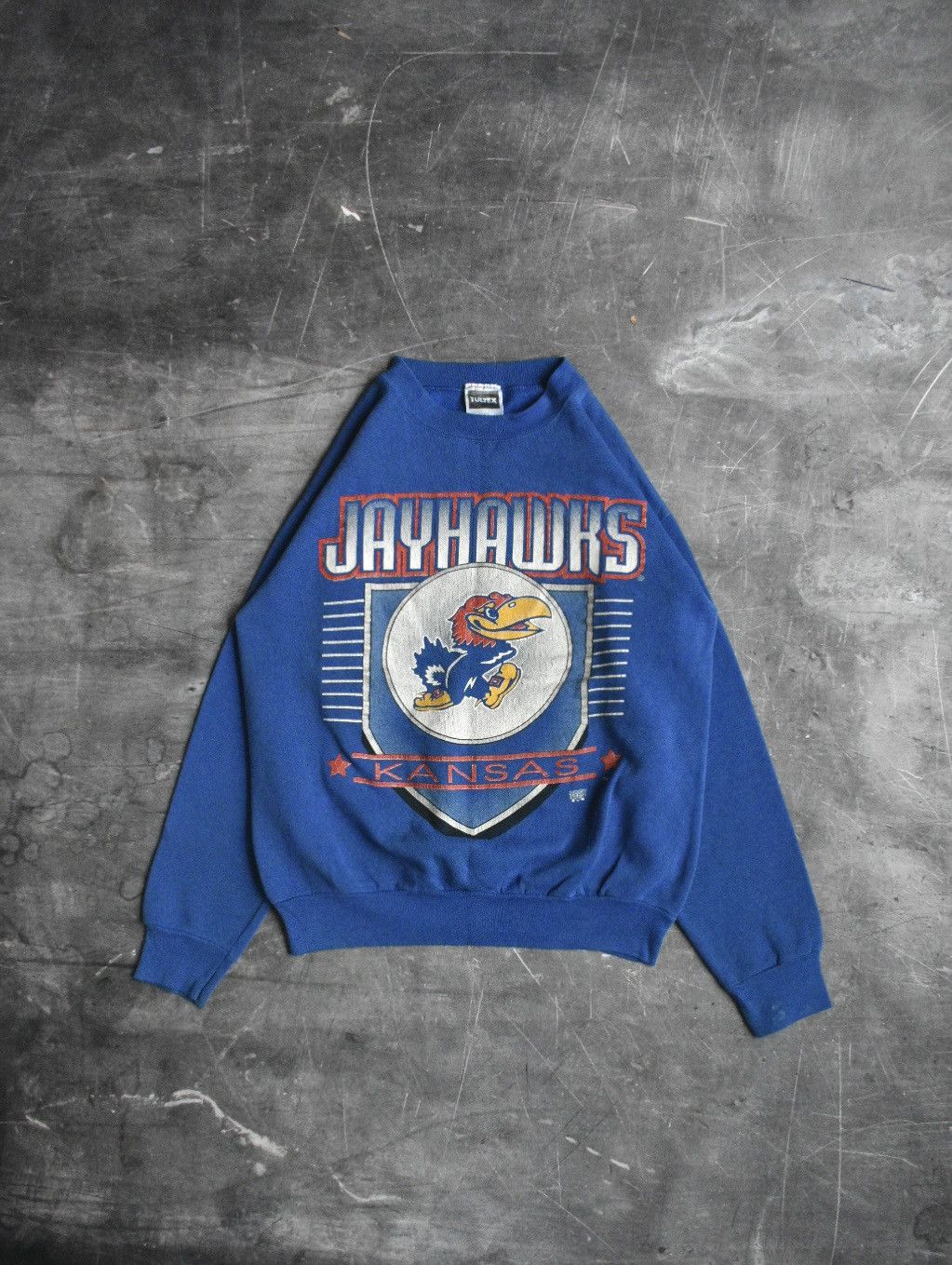 NCAA Vintage 90s Kansas Jayhawks Sweatshirt (M) Size US M / EU 48-50 / 2 - 1 Thumbnail