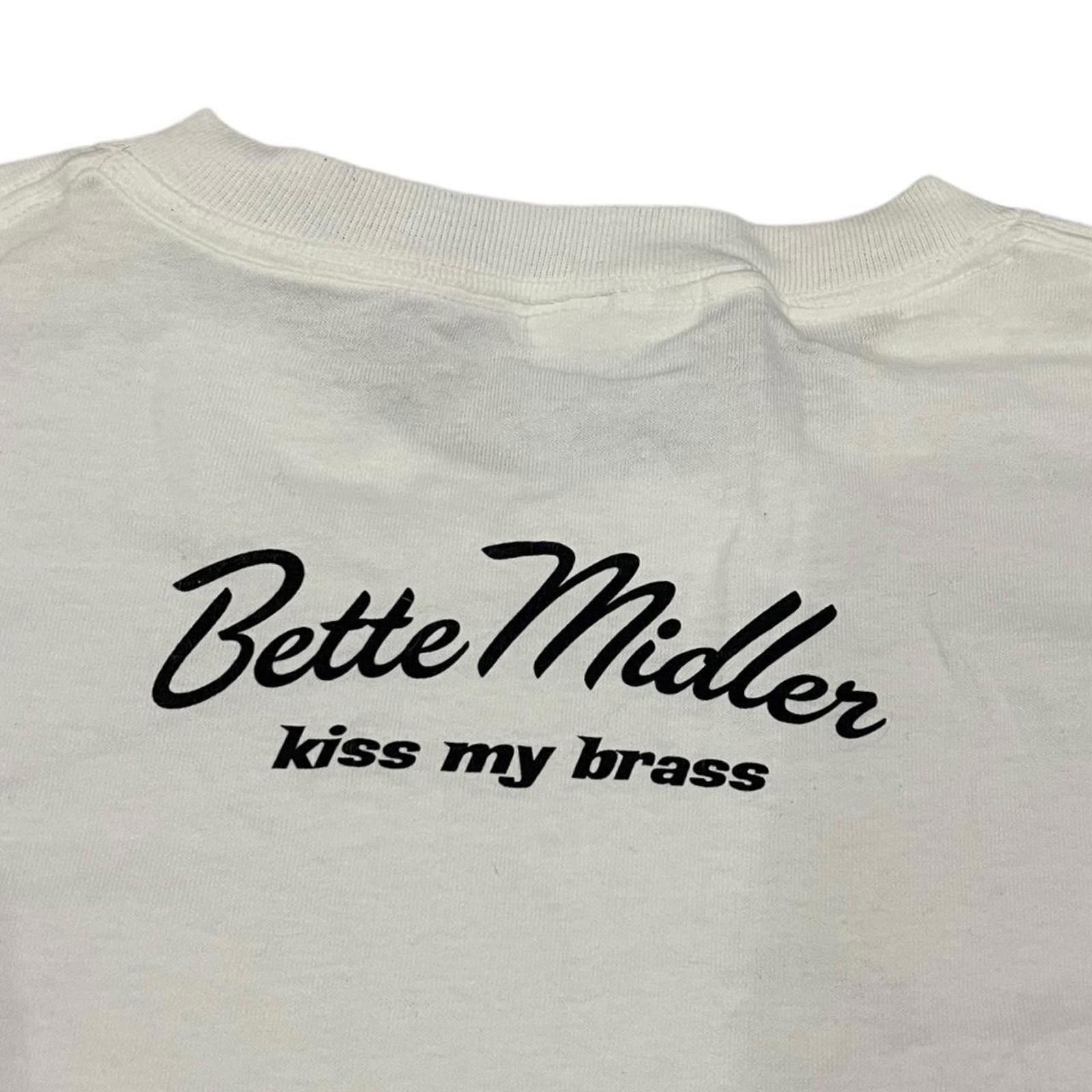 Other Vintage Bette Midler Kiss My Brass Promo Tour T-Shirt Size US XL / EU 56 / 4 - 3 Thumbnail