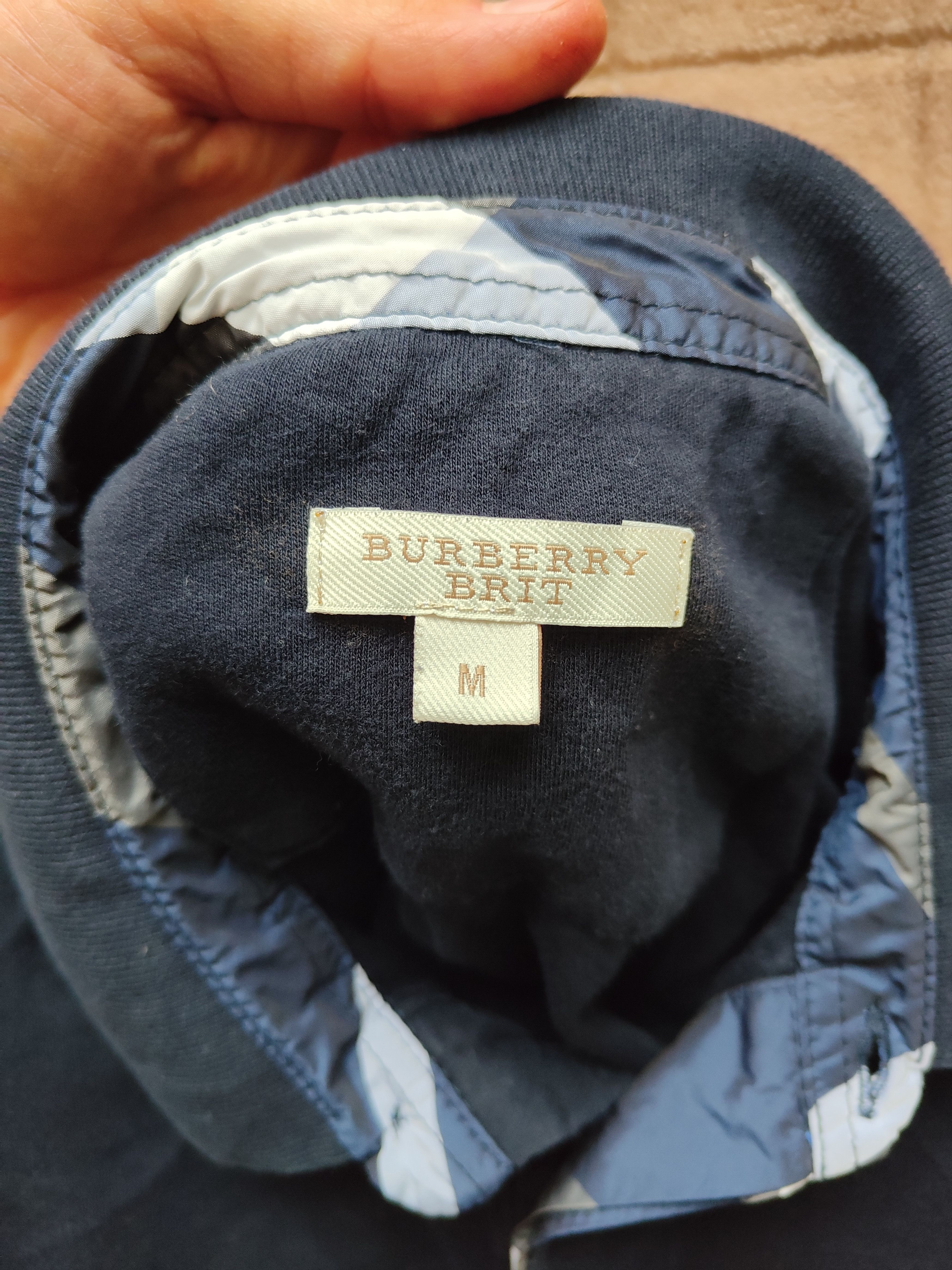 Burberry Vintage Burberry Brit Polo S T-shirt Burberry Size US S / EU 44-46 / 1 - 3 Thumbnail