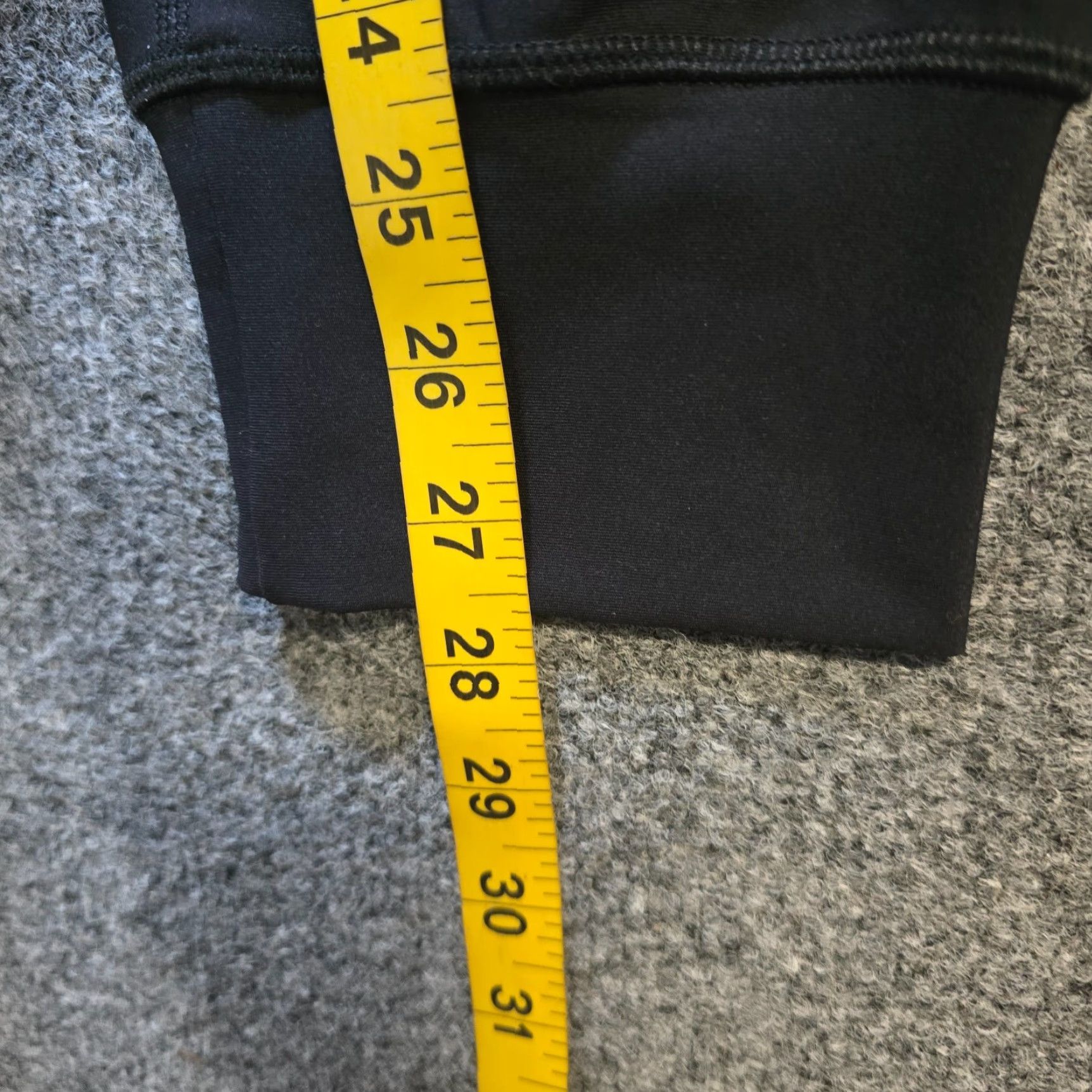 Old Navy Old Navy Pants Women Medium Black Powersoft Jogger Pull On Capsule Athletic Tapered Leg Pockets Size 32" / US 10 / IT 46 - 7 Thumbnail