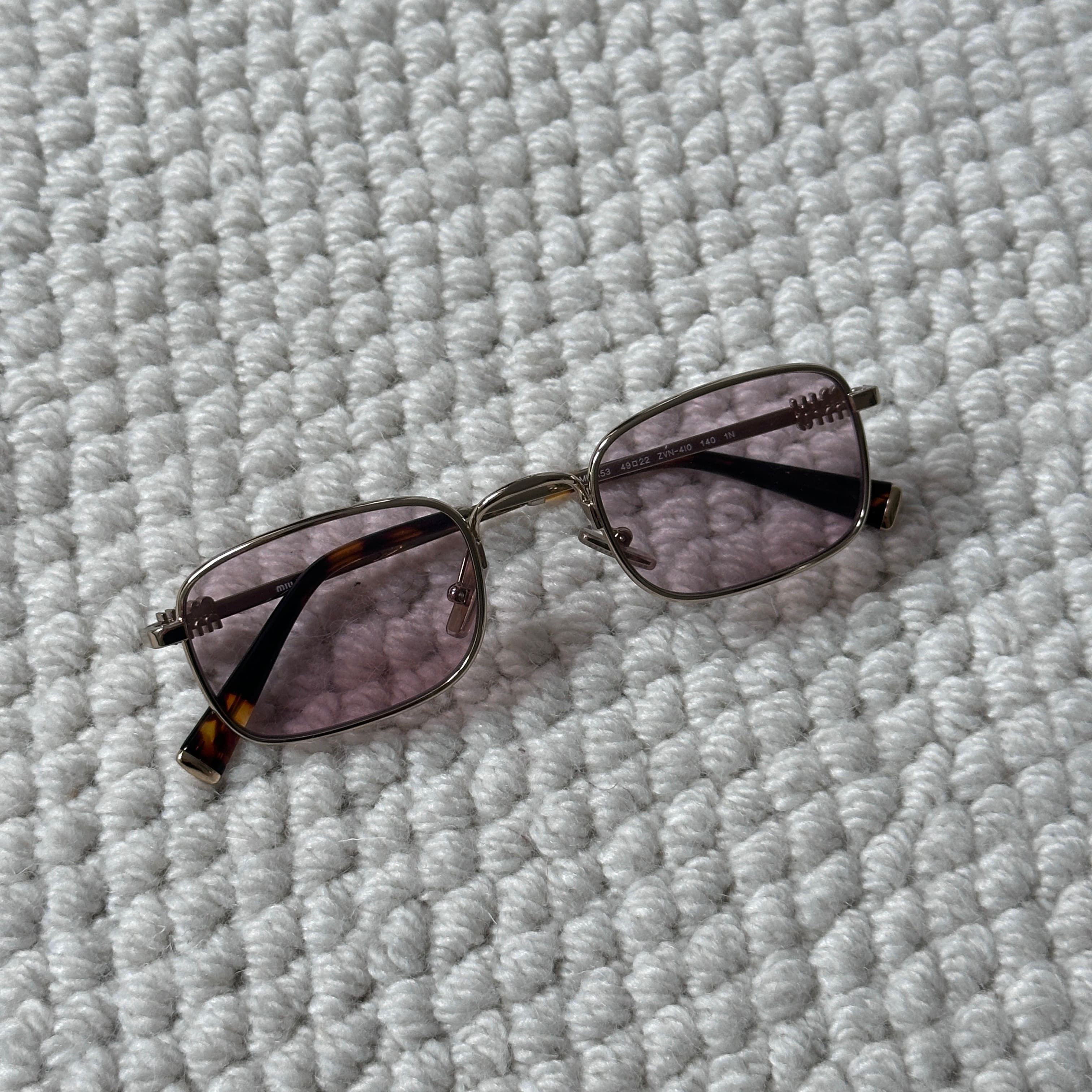 Miu Miu MIU MIU 0MU A53S SUNGLASSES Size ONE SIZE - 6 Thumbnail