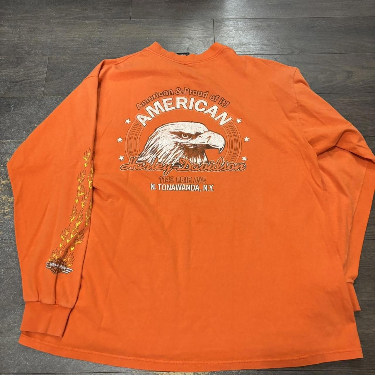 Harley Davidson Vintage Harley Davidson New York long sleeve t shirt 90s XXL Size US XXL / EU 58 / 5 - 5 Thumbnail