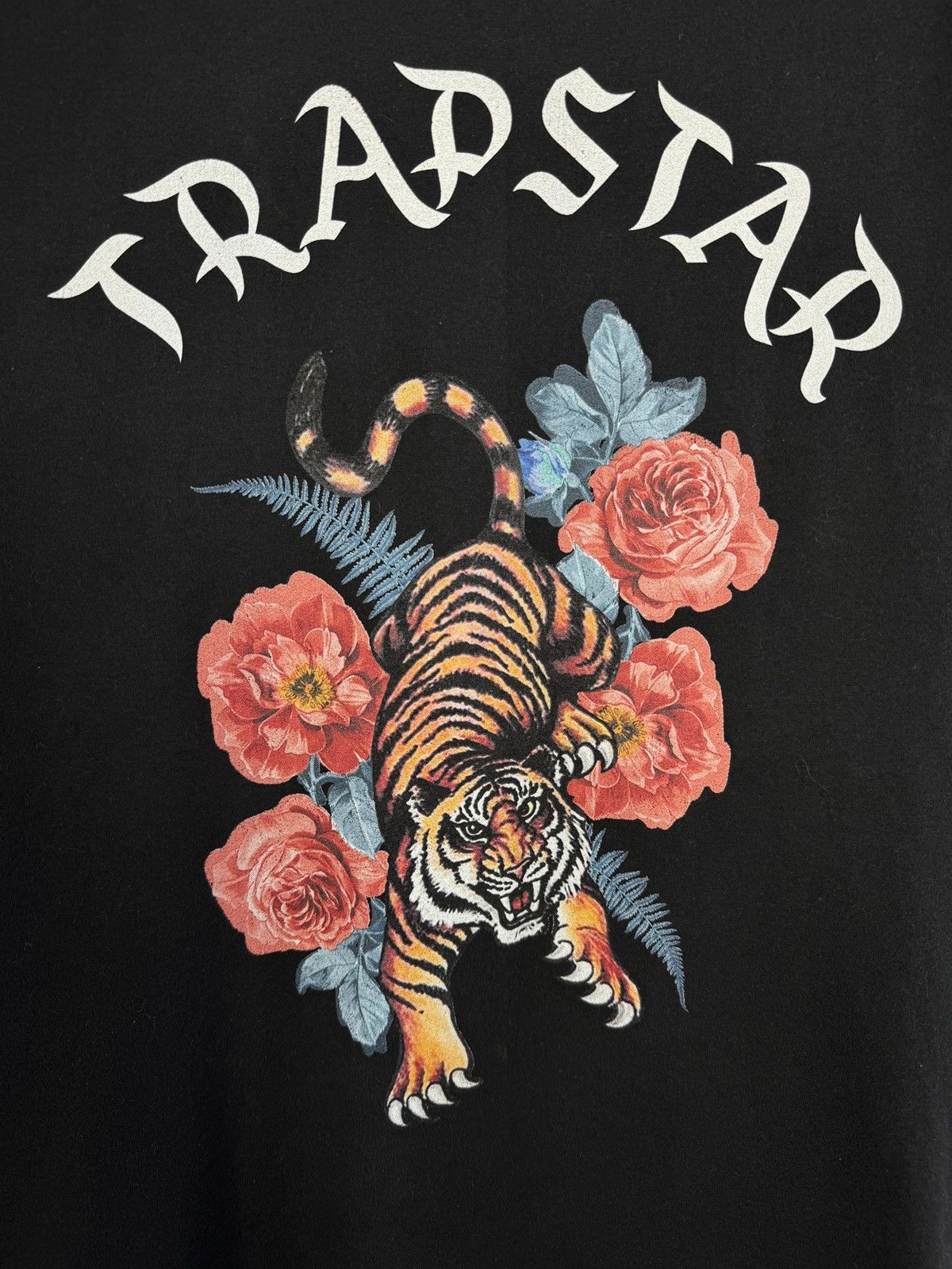 Trapstar London Trapstar London Tiger Rose Graphic T-Shirt Big Logo Tee Sz M Size US M / EU 48-50 / 2 - 6 Thumbnail