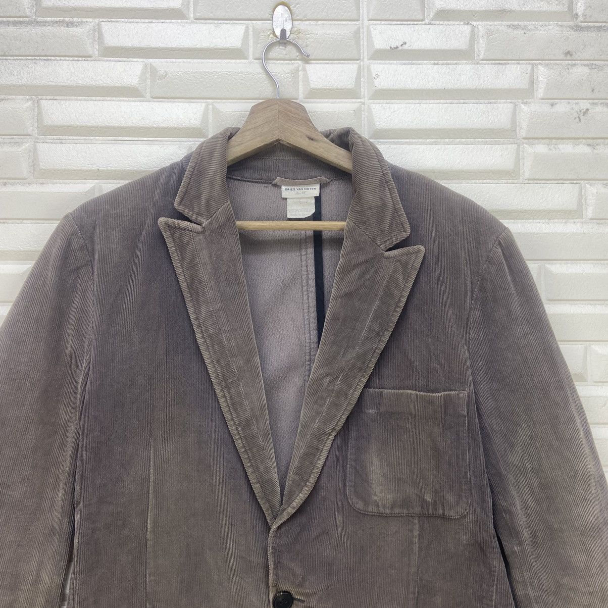 Dries Van Noten Vintage Dries Van Noten Corduroy Jacket Coat Size US S / EU 44-46 / 1 - 4 Thumbnail