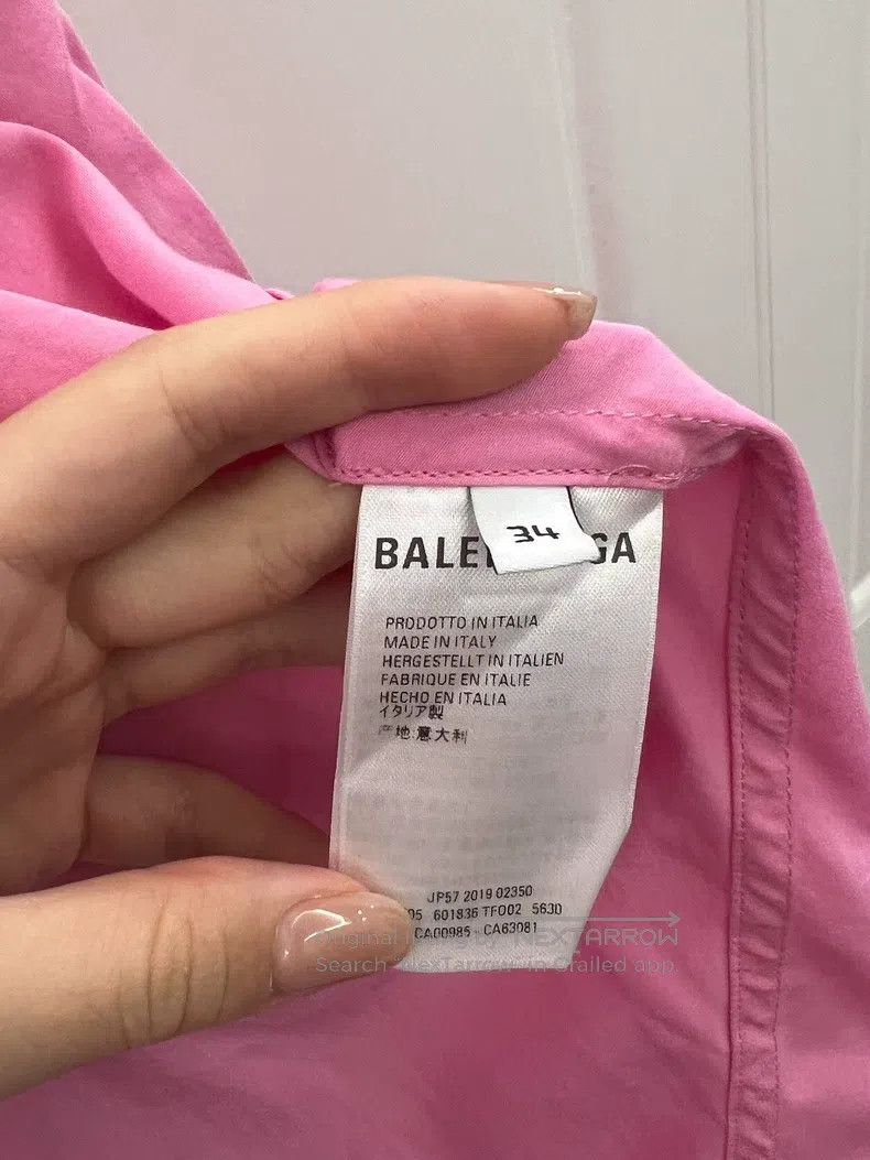 Balenciaga Balenciaga Single-breasted casual long sleeve shirt Size XXS / US 00 / IT 34 - 4 Thumbnail