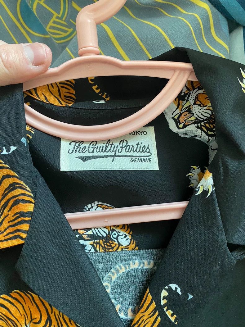 Wacko Maria wacko maria Black Tiger short-sleeved shirt Size US L / EU 52-54 / 3 - 3 Thumbnail