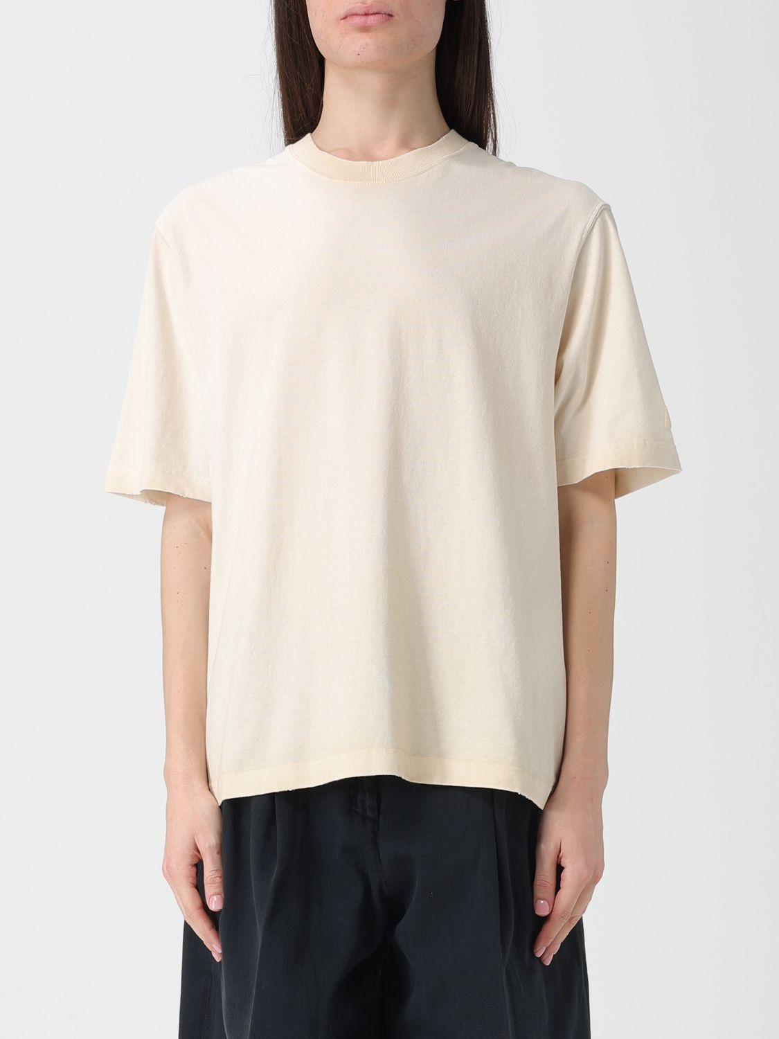 Golden Goose Golden Goose T-Shirt Woman Yellow Cream Size XS / US 0-2 / IT 36-38 - 1 Thumbnail