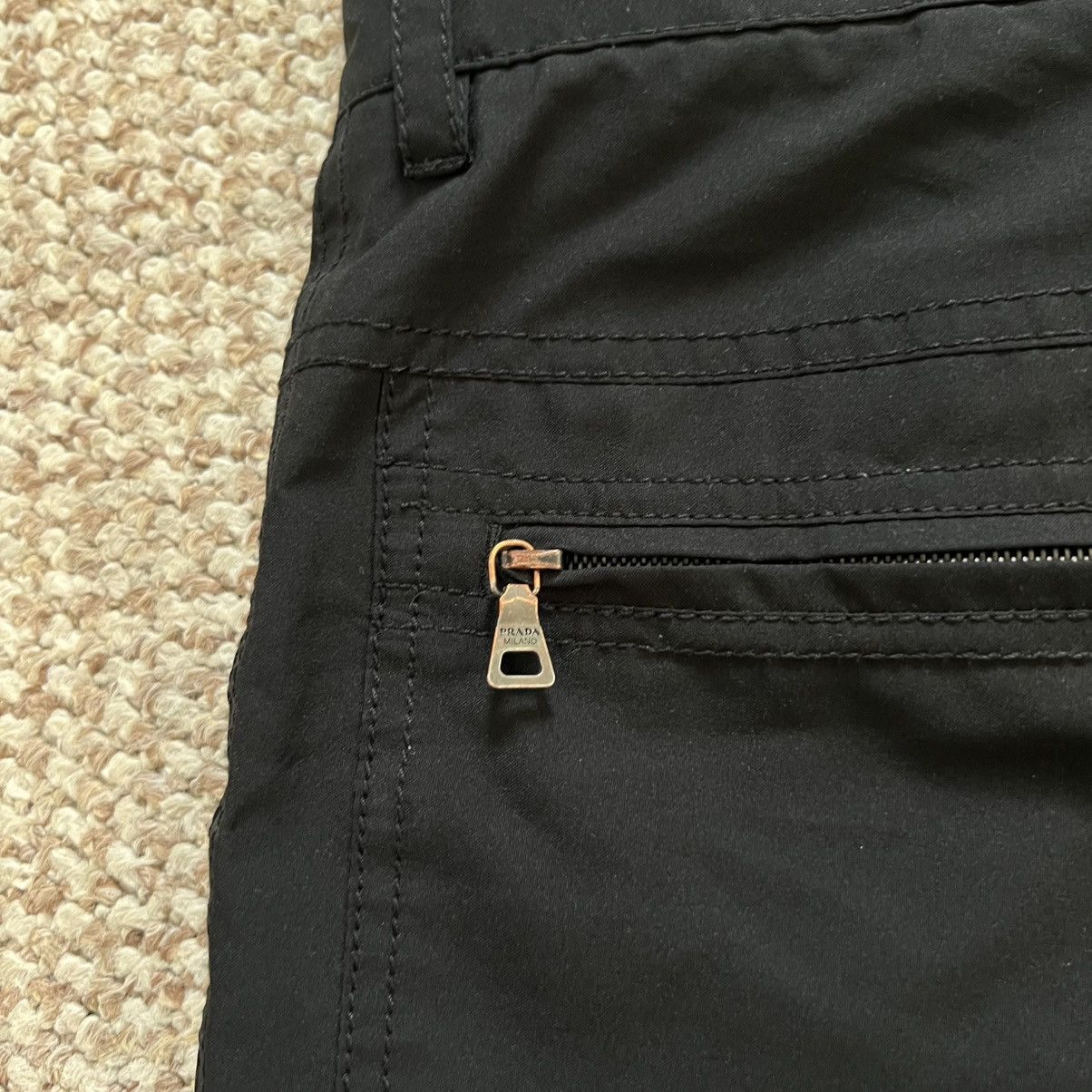 Prada Prada vintage early 2000 gore-tex black pants Size US 32 / EU 48 - 17 Thumbnail