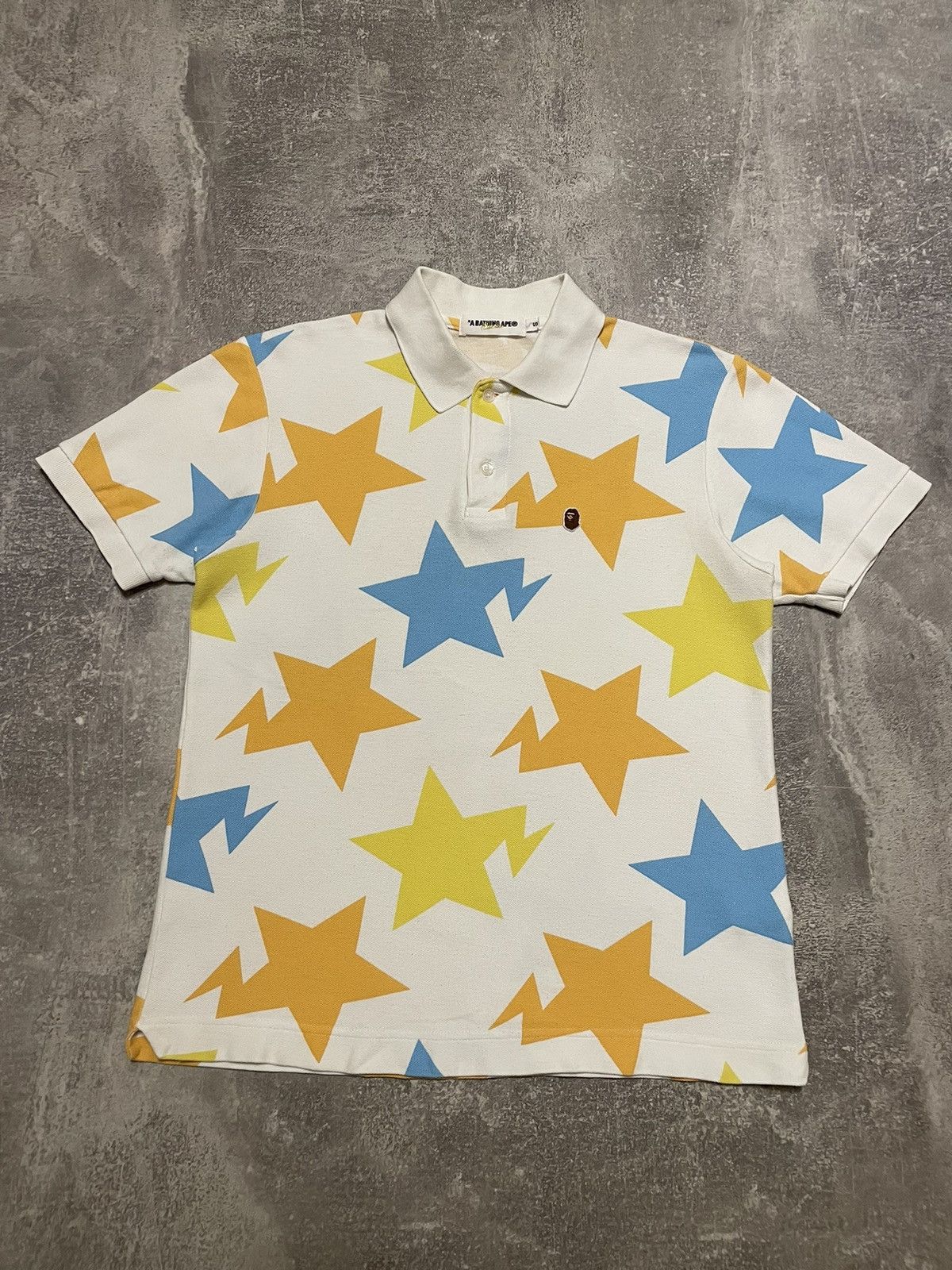 Bape Bape 🔥Sapporo limited color🔥 2007 Exclusive Bapesta Polo Size US S / EU 44-46 / 1 - 1 Thumbnail