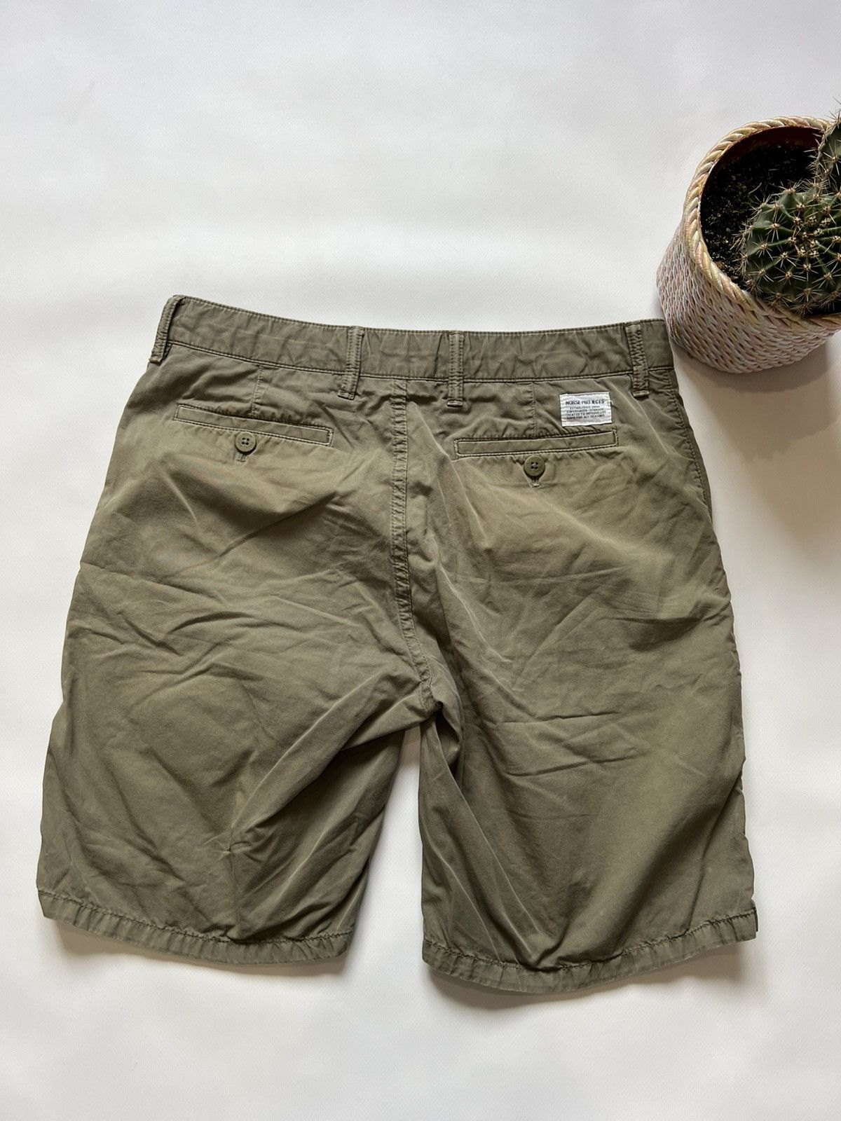 Norse Projects Norse Projects Green Shorts Classic Size US 29 - 8 Thumbnail