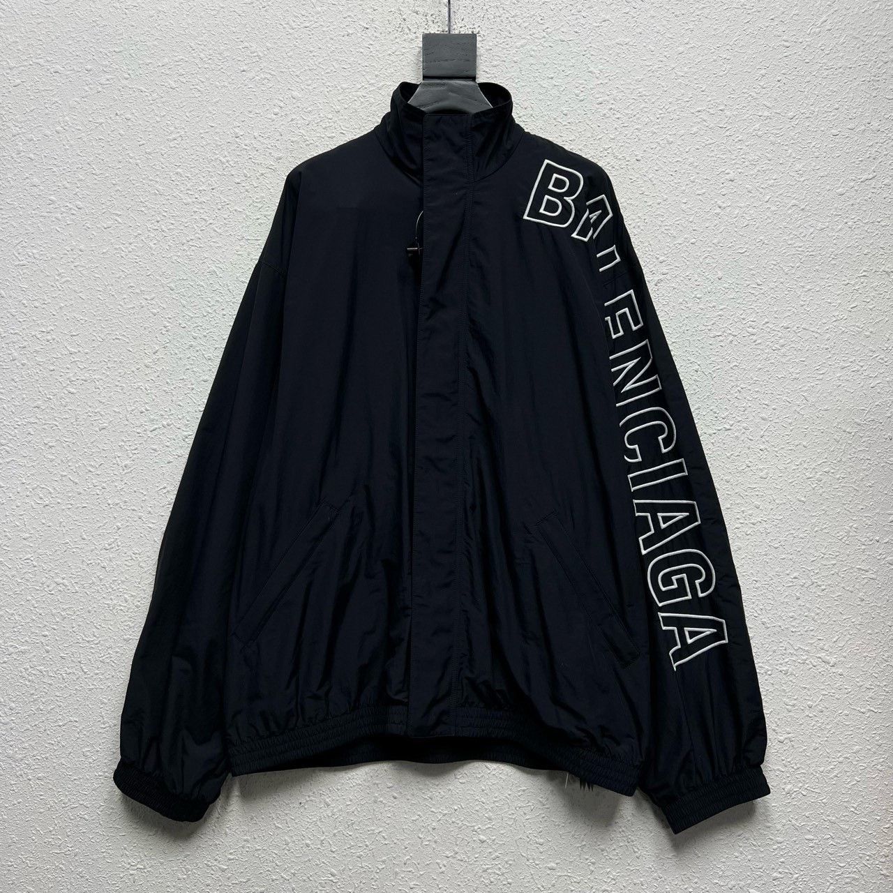 Balenciaga Balenciaga Side Sleeve Logo Embroidery Jacket Size US S / EU 44-46 / 1 - 1 Thumbnail