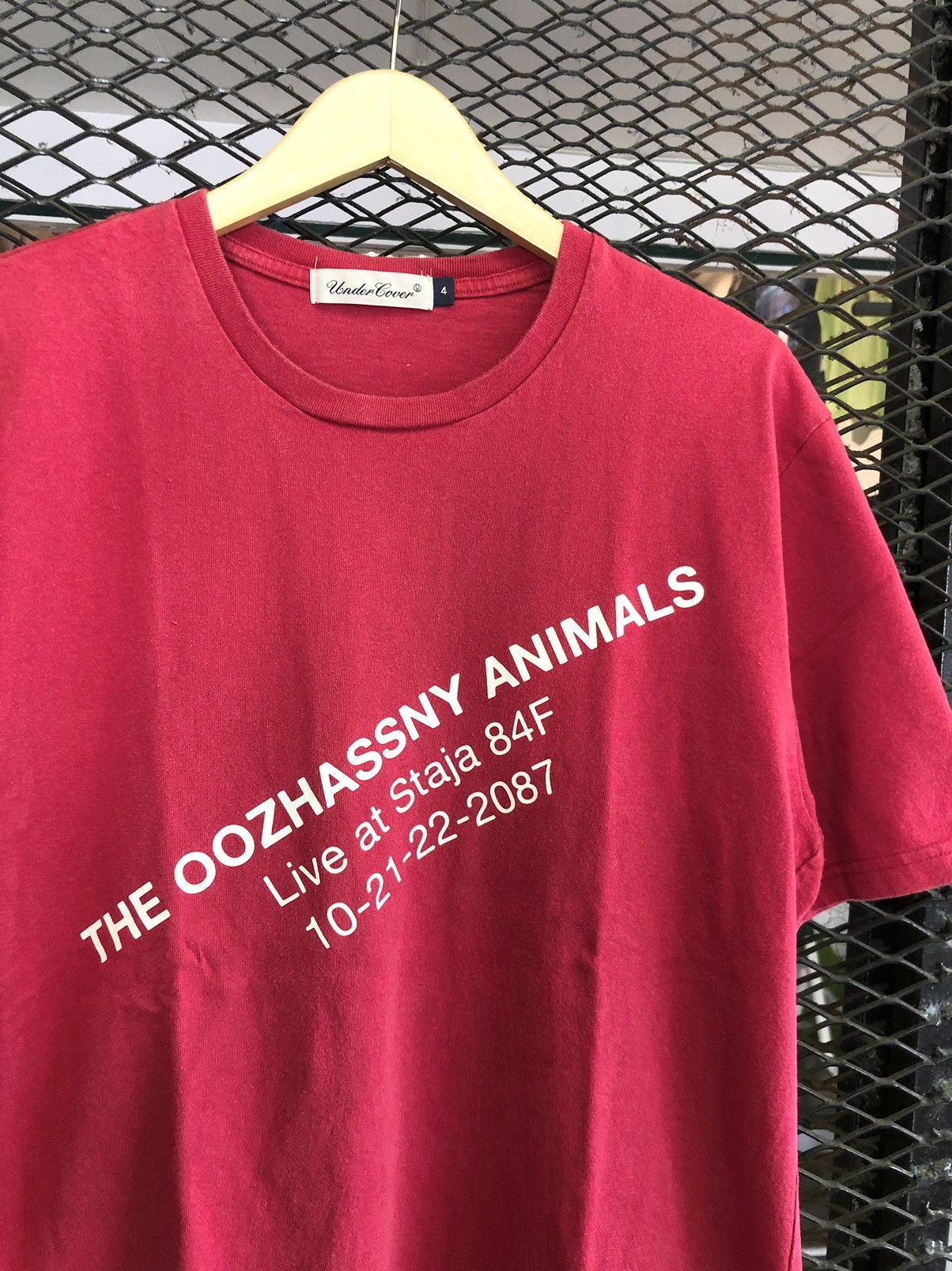 Japanese Brand UNDERCOVER RECORDS THE OOZHASSNY ANIMALS SHIRT Size US XL / EU 56 / 4 - 3 Thumbnail