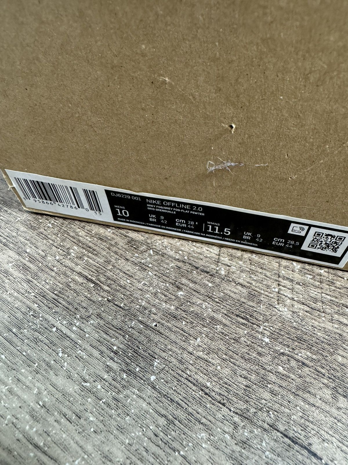 Nike NEW NIKE Offline 2.0 Grey/Fog Slip-On Slides Sandals Size 10 Size US 10 / EU 43 - 9 Thumbnail