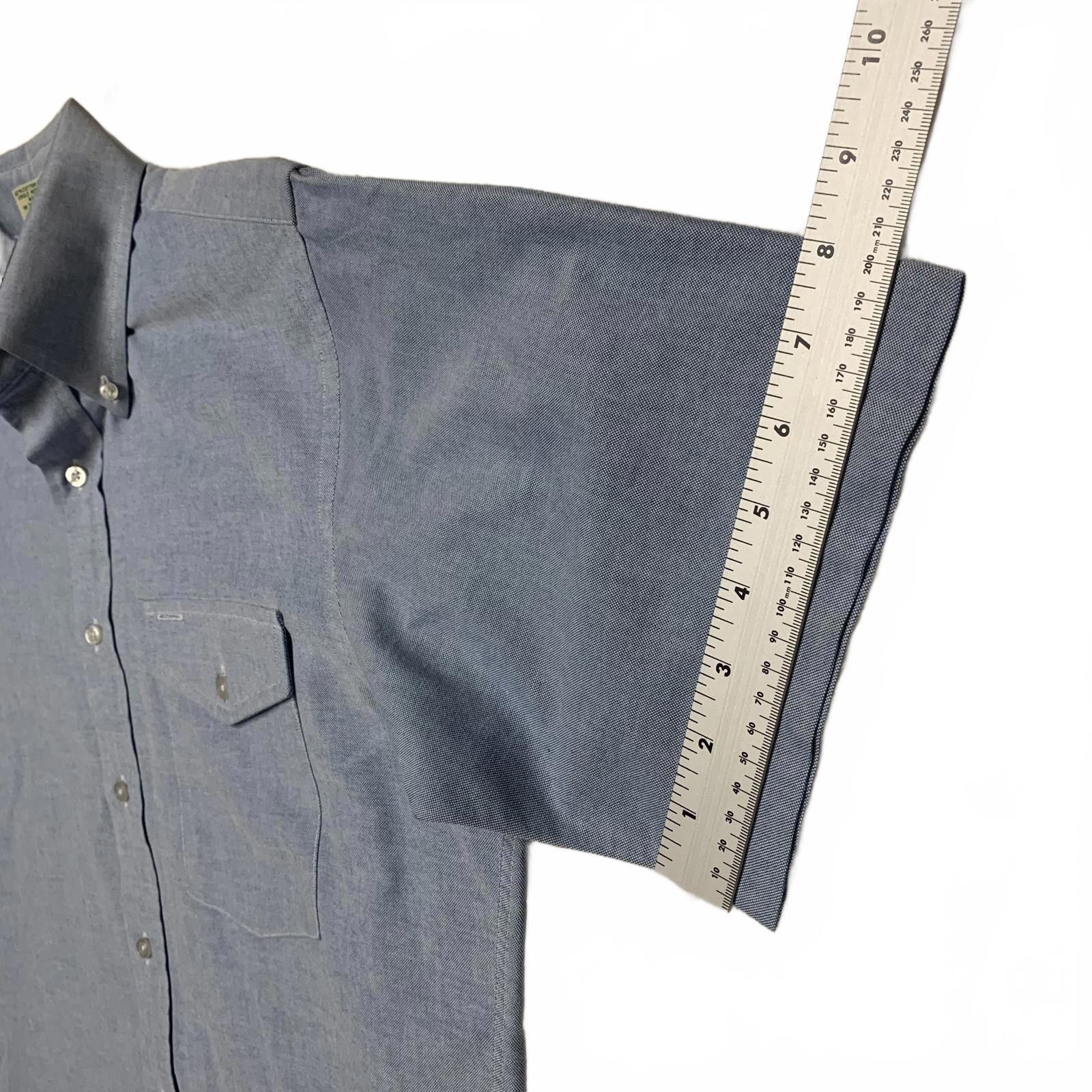L.L. Bean L.L. Bean Light Blue Short Sleeve Button-Up Shirt L Size US L / EU 52-54 / 3 - 5 Thumbnail