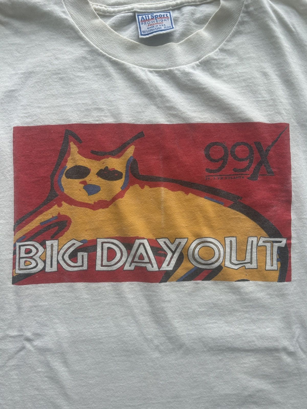 Band Tees × Vintage Vintage 90s Big Day Out Festival Graphic Tee Size US XL / EU 56 / 4 - 3 Thumbnail