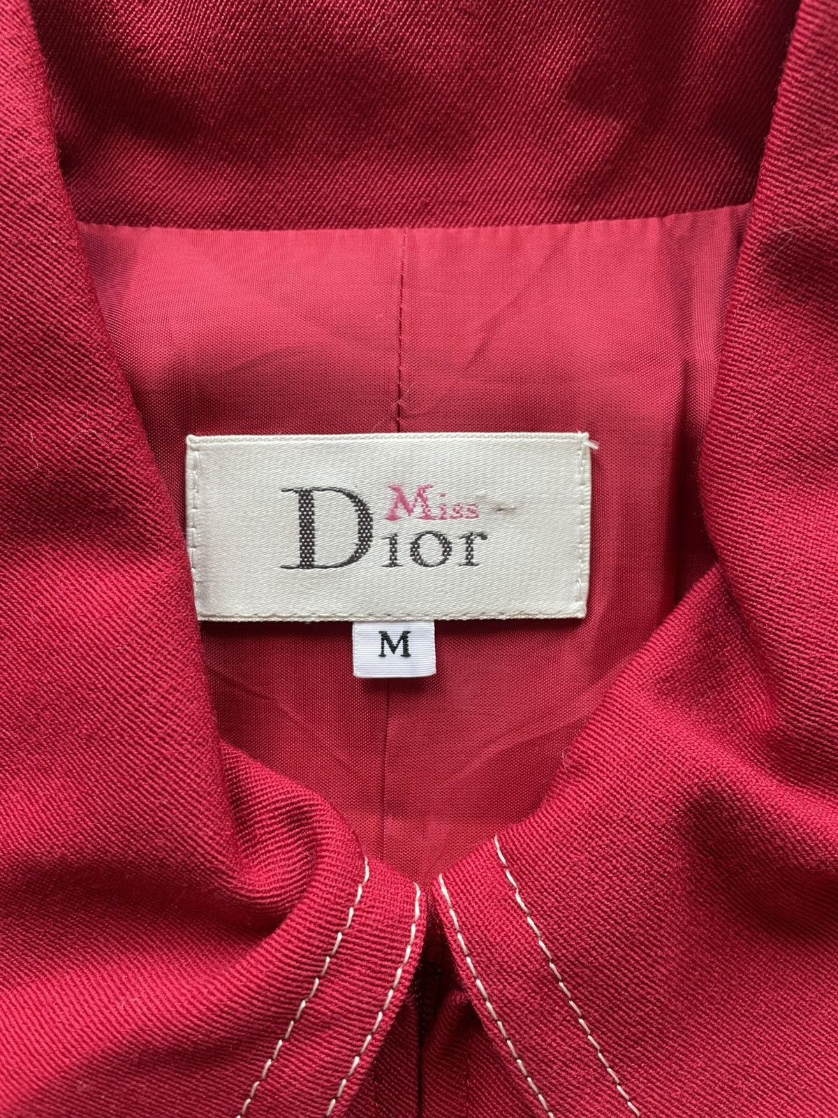 Christian Dior Monsieur Miss Dior by Christian Dior Red Dress Size M / US 6-8 / IT 42-44 - 6 Thumbnail