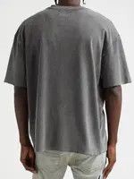 Amiri o1orln1125 High Lion Distressed Graphic T-Shirt in Dark Grey Size US XL / EU 56 / 4 - 7 Thumbnail