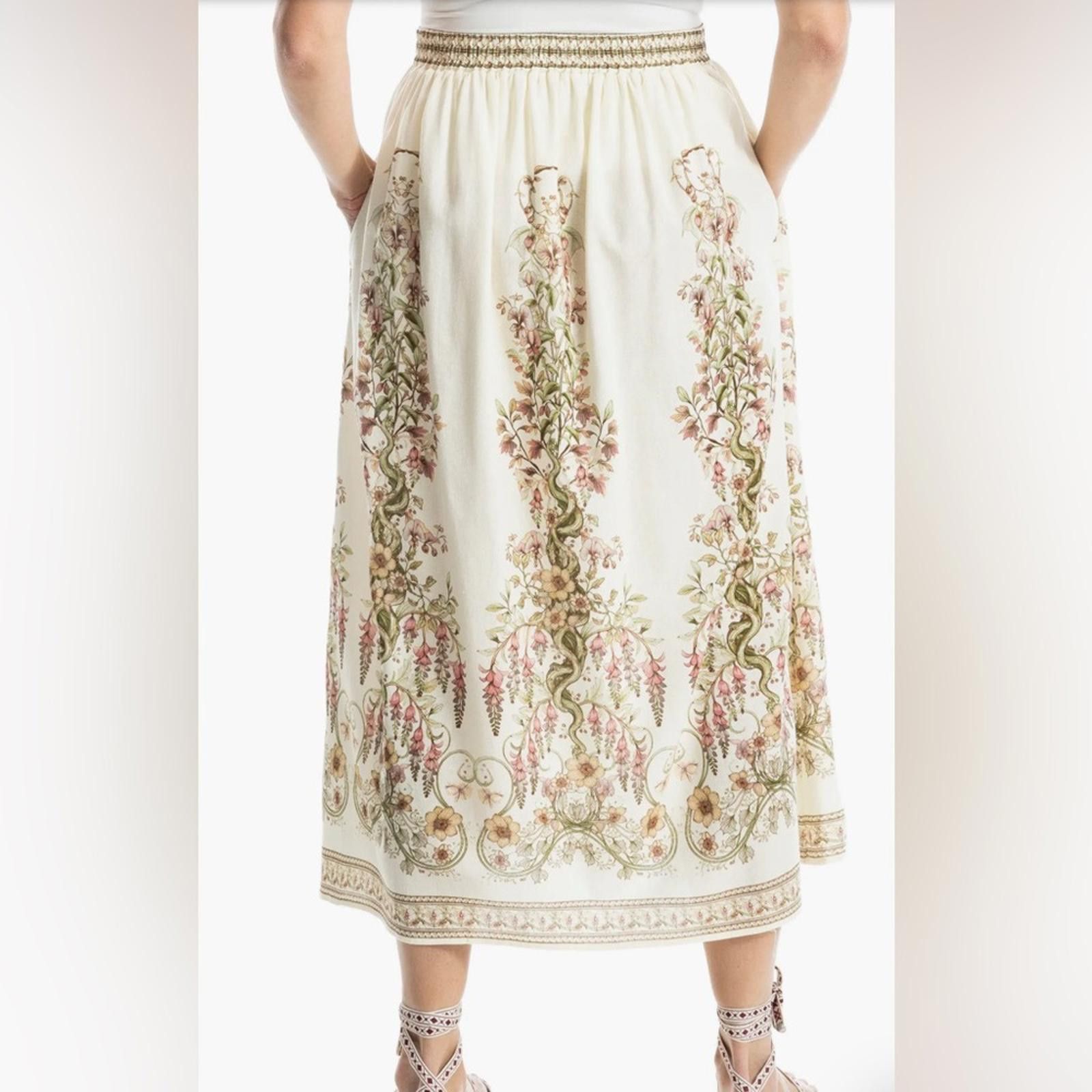 Other MAX STUDIO Floral Garden Maxi Skirt - Sz. XL Size 40" / US 18 - 2 Thumbnail
