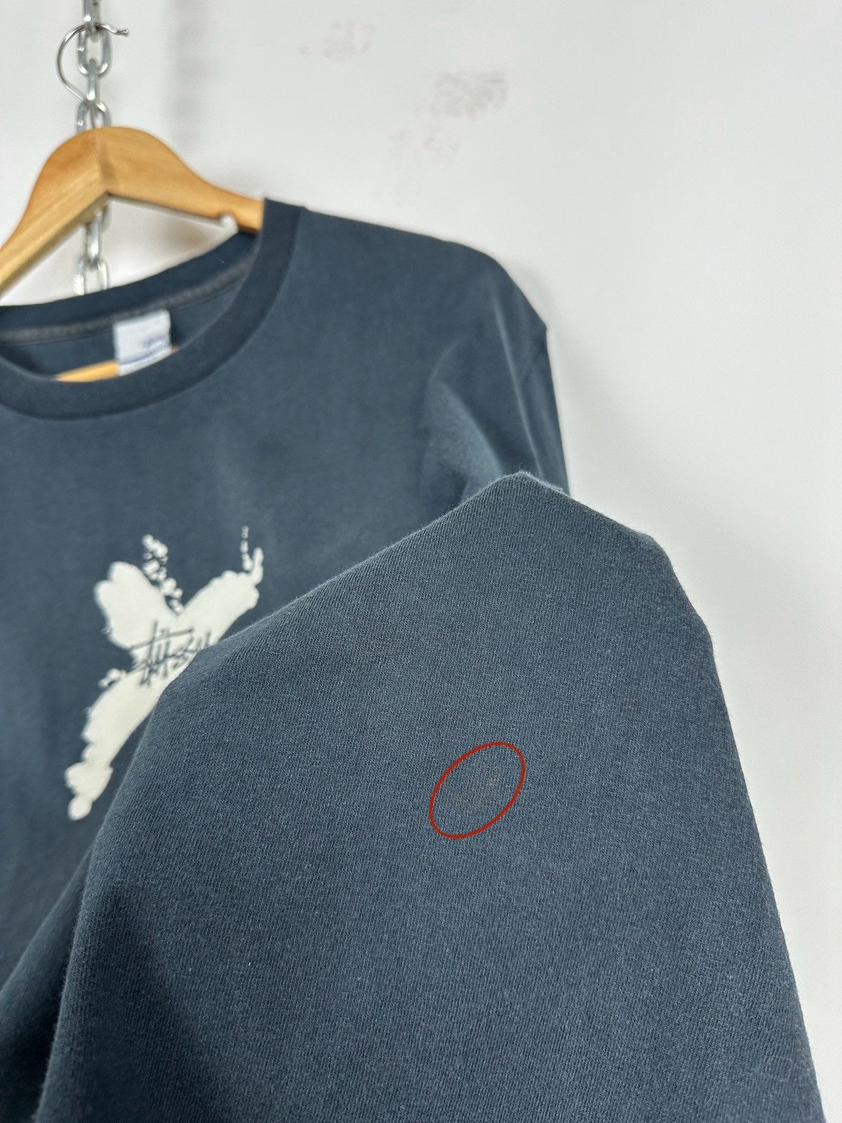 Stussy Vintage Stussy X Logo Single Stitch Made In USA T-Shirt Size US L / EU 52-54 / 3 - 19 Thumbnail