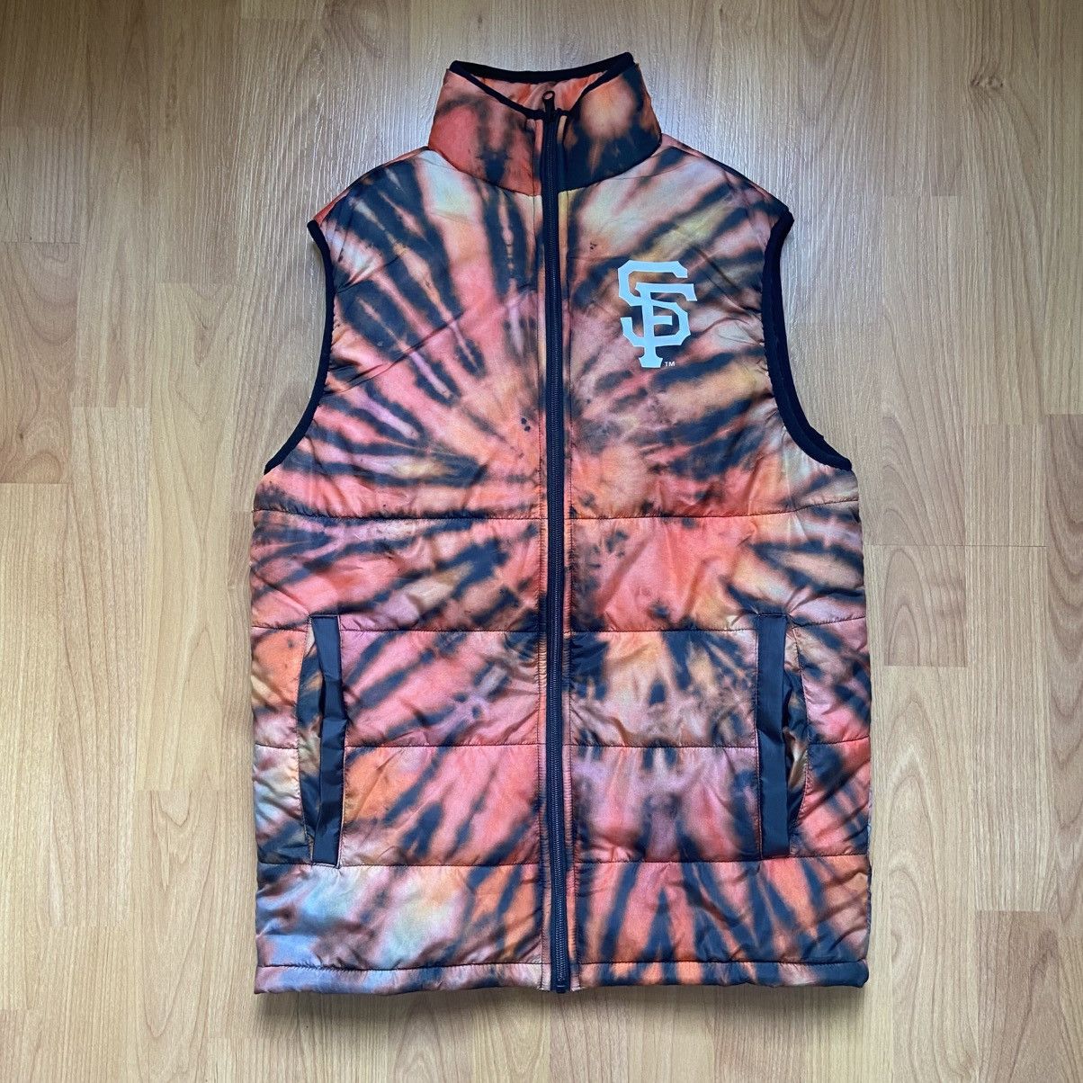 Grateful Dead Grateful Dead & SF Giants Concert Logo Tie Dye Vest Men’s S Size US S / EU 44-46 / 1 - 2 Thumbnail