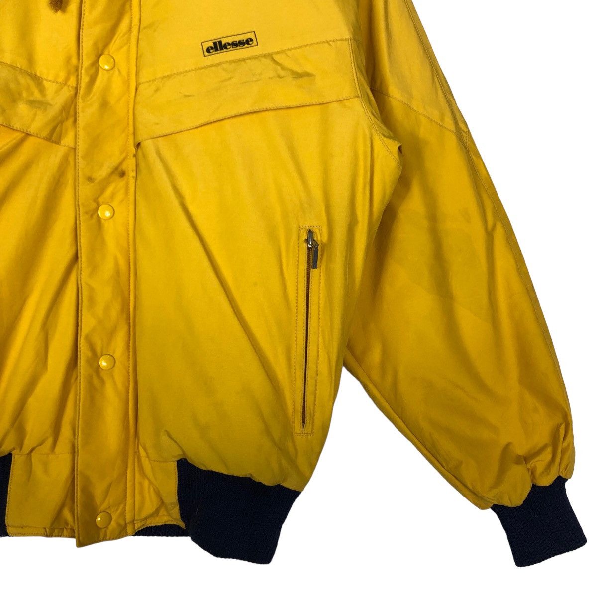 Japanese Brand 🔥Vintage Bomber Jacket Ski Ellesse Perugia-Italy Japan Made Size US S / EU 44-46 / 1 - 5 Thumbnail