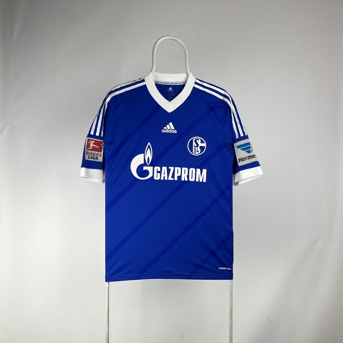 Adidas FC Schalke 04 2012/14 home shirt, Michel Bastos size Medium Size US M / EU 48-50 / 2 - 1 Thumbnail