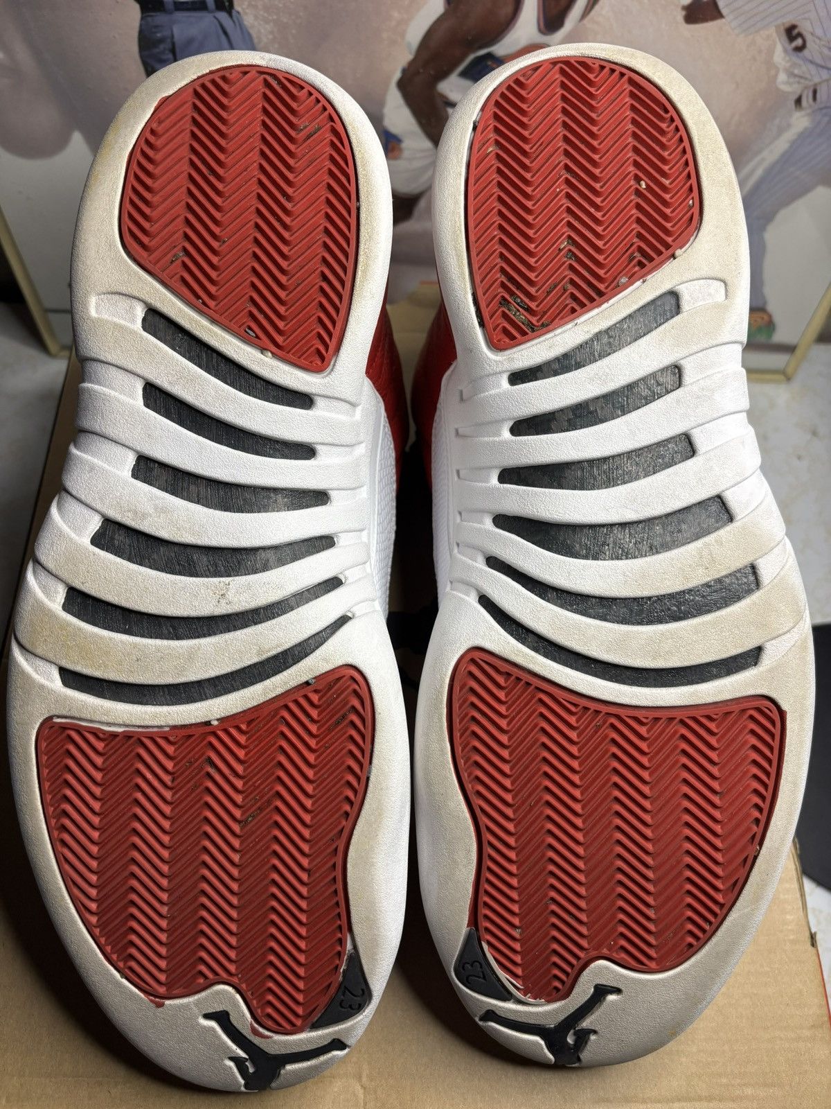 Jordan Brand Jordan Retro 12 ‘Gym Red’ Size US 12 / EU 45 - 5 Thumbnail