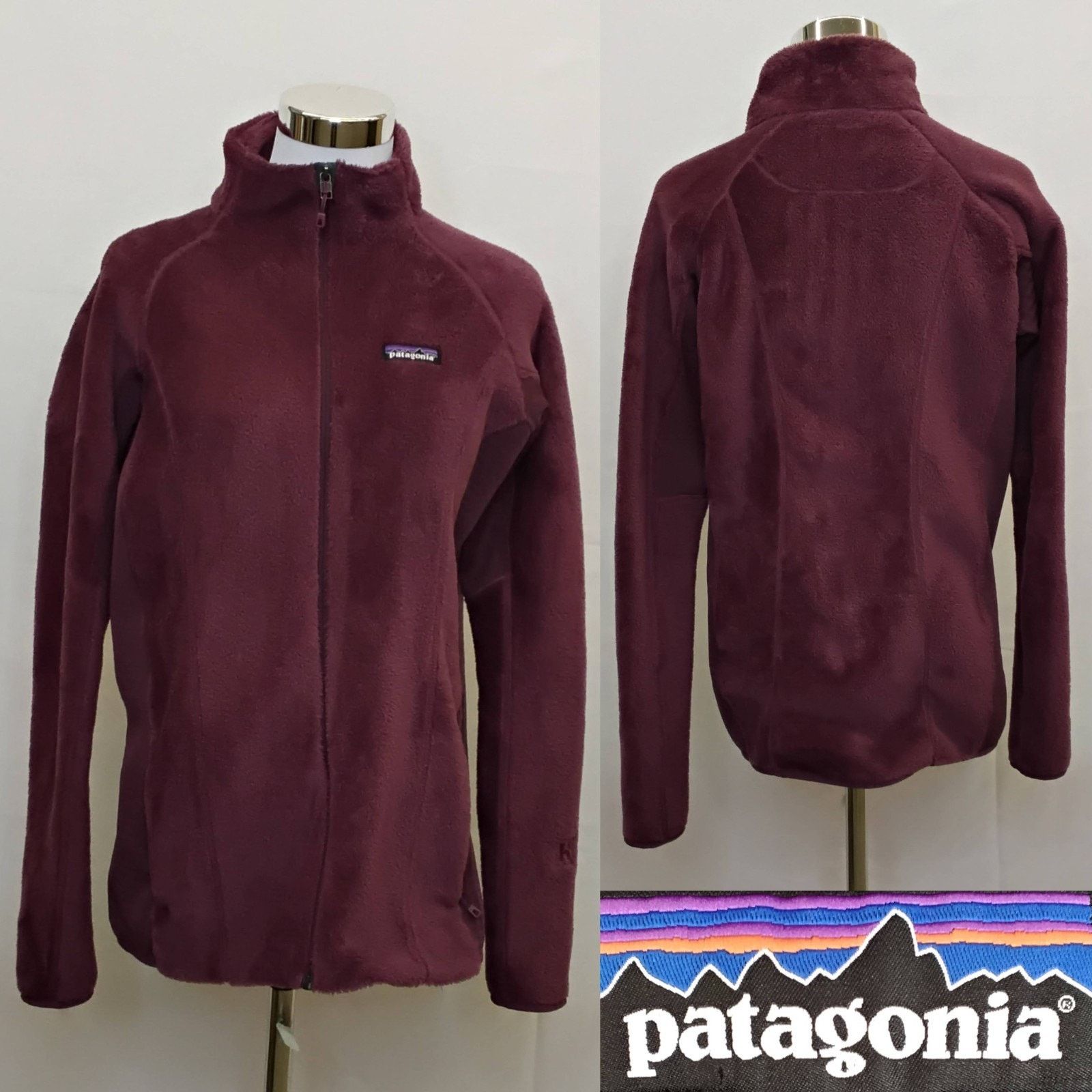 Patagonia Patagonia R2 Fleece Women's L Purple Full Zip Excellent Size L / US 10 / IT 46 - 1 Thumbnail