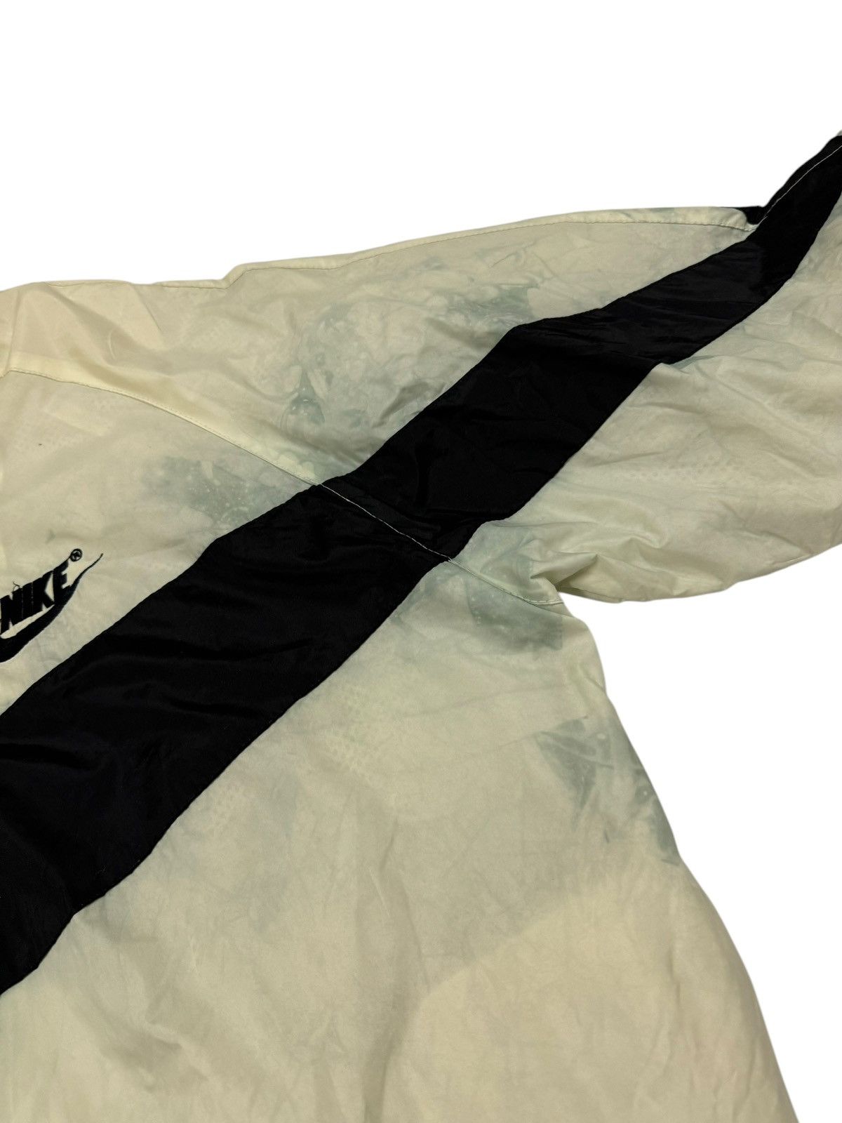 Nike × Vintage Vtg🔥90’s Nike Big Swoosh Windbreaker Jacket Size US L / EU 52-54 / 3 - 12 Thumbnail