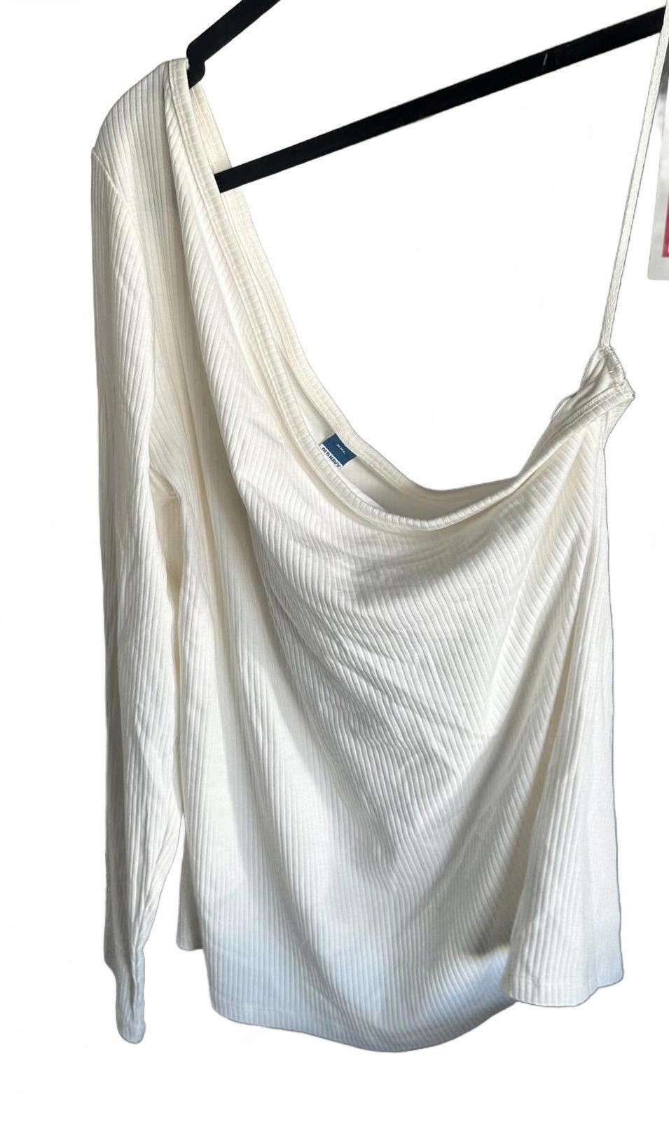 Old Navy Old Navy Ribbed Off-Shoulder Top - XXL Size XXL / US 16-18 / IT 52-54 - 1 Thumbnail