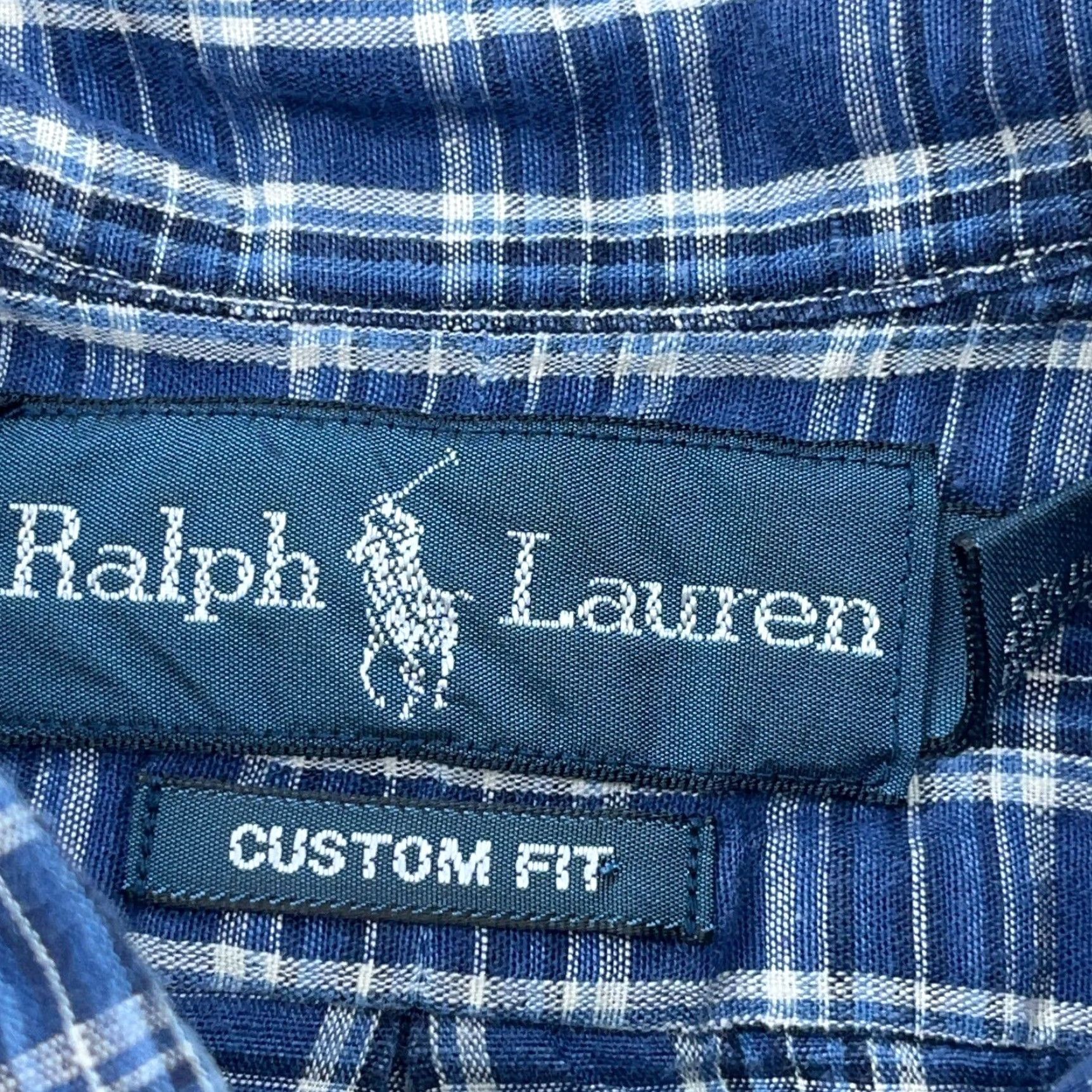 Ralph Lauren **Ralph Lauren Men's XL Blue Plaid Button-Down Shirt** User: Ralph Lauren Men's XL Blue Plaid Button-Down Shirt Size US XL / EU 56 / 4 - 3 Thumbnail