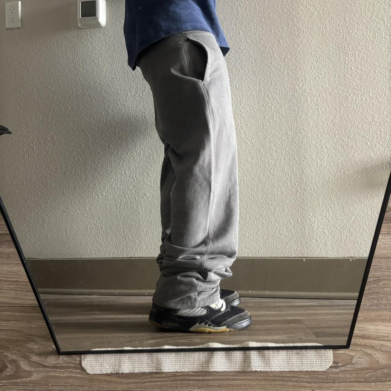 Old Navy Crazy Vintage Y2K/2000s Faded Grey Old Navy Essential Sweatpants! Size S Size US 30 / EU 46 - 2 Thumbnail