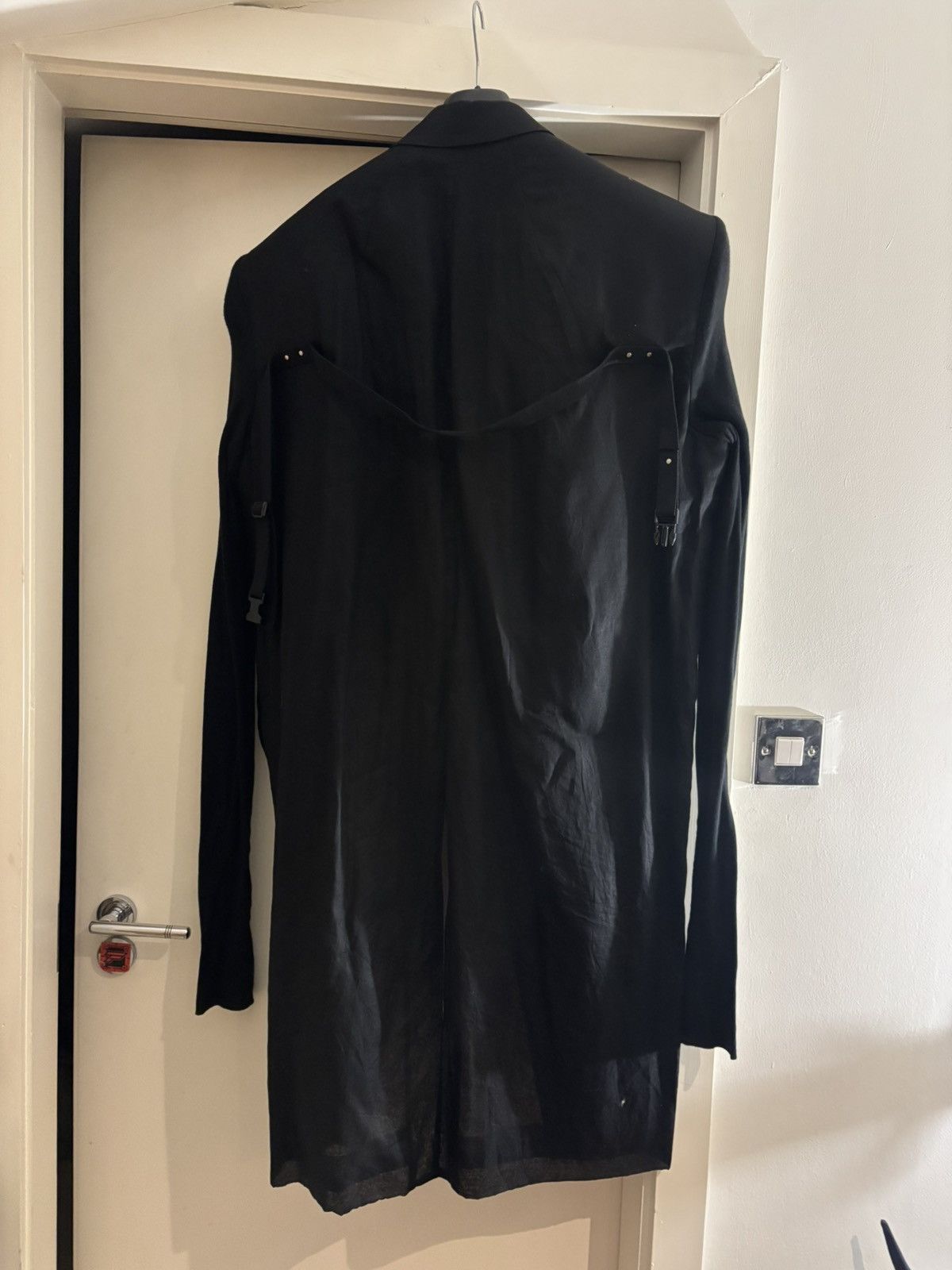 Rick Owens Rick owens ss24 long blazer Size 38L - 2 Thumbnail