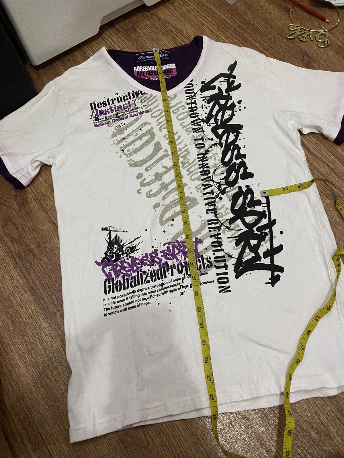 Hysteric Glamour × If Six Was Nine × Japanese Brand Y2k Beaumont carr ifsixwasnine tshirt Size US L / EU 52-54 / 3 - 11 Thumbnail