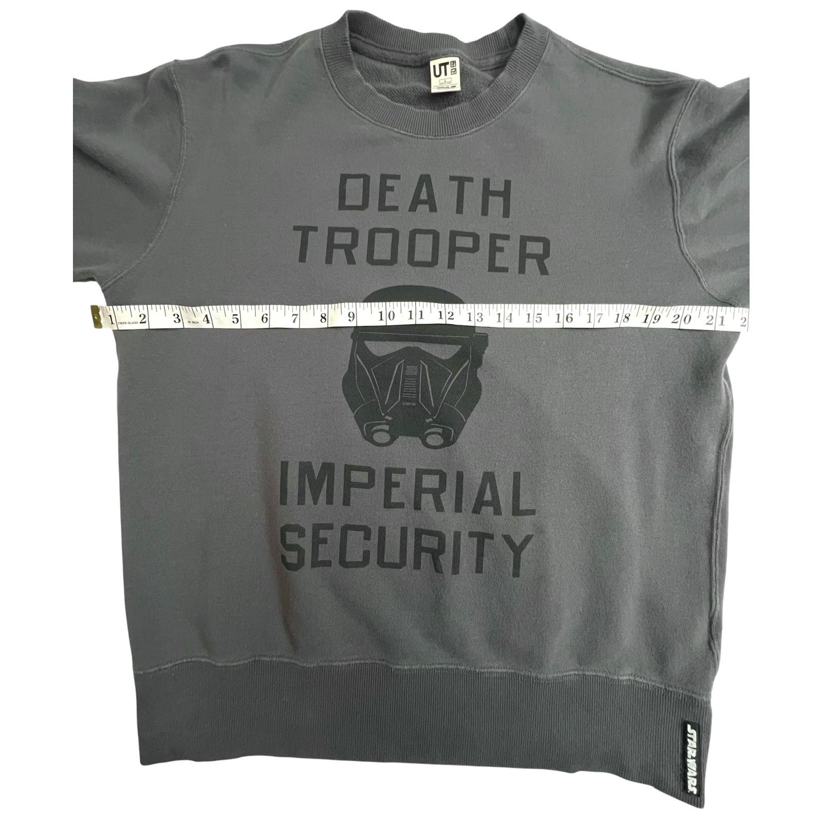 Star Wars Star Wars Death Trooper Imperial Sweatshirt Uniqlo Lar Gray Size US L / EU 52-54 / 3 - 12 Thumbnail