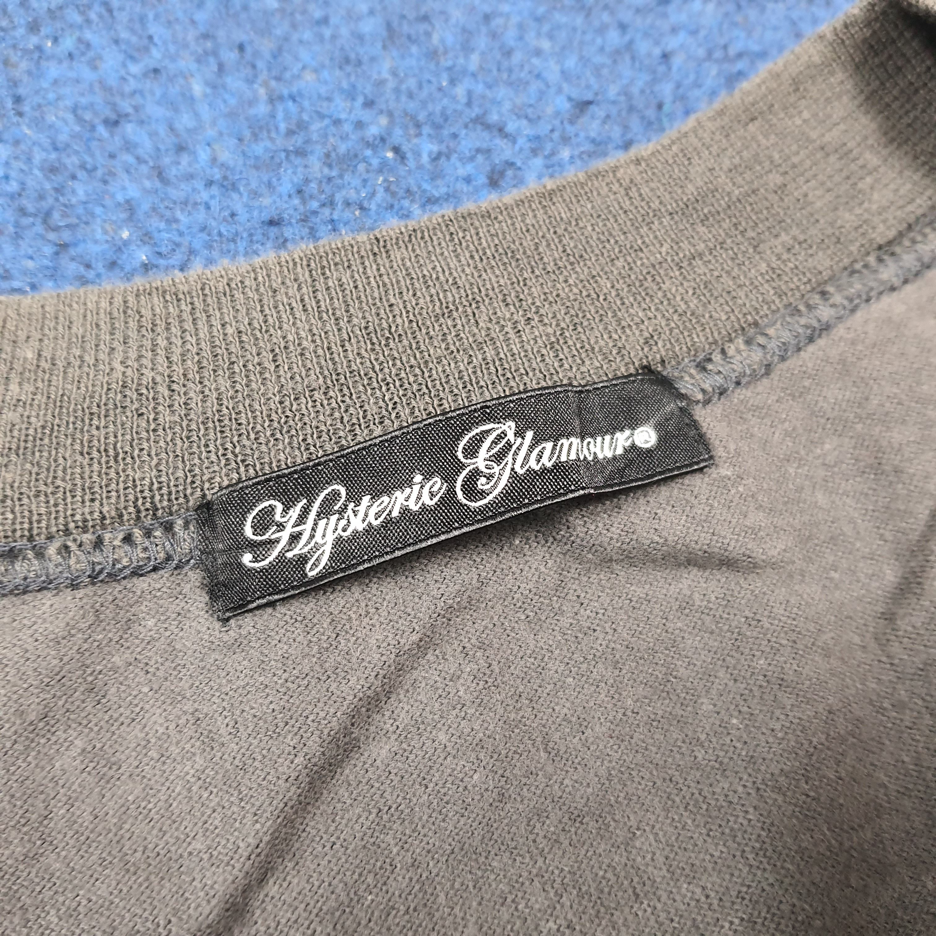 Hysteric Glamour Vintage Hysteric Glamour Short Sleeve ZipUp Crop Top C285N21 Size M / US 6-8 / IT 42-44 - 5 Thumbnail