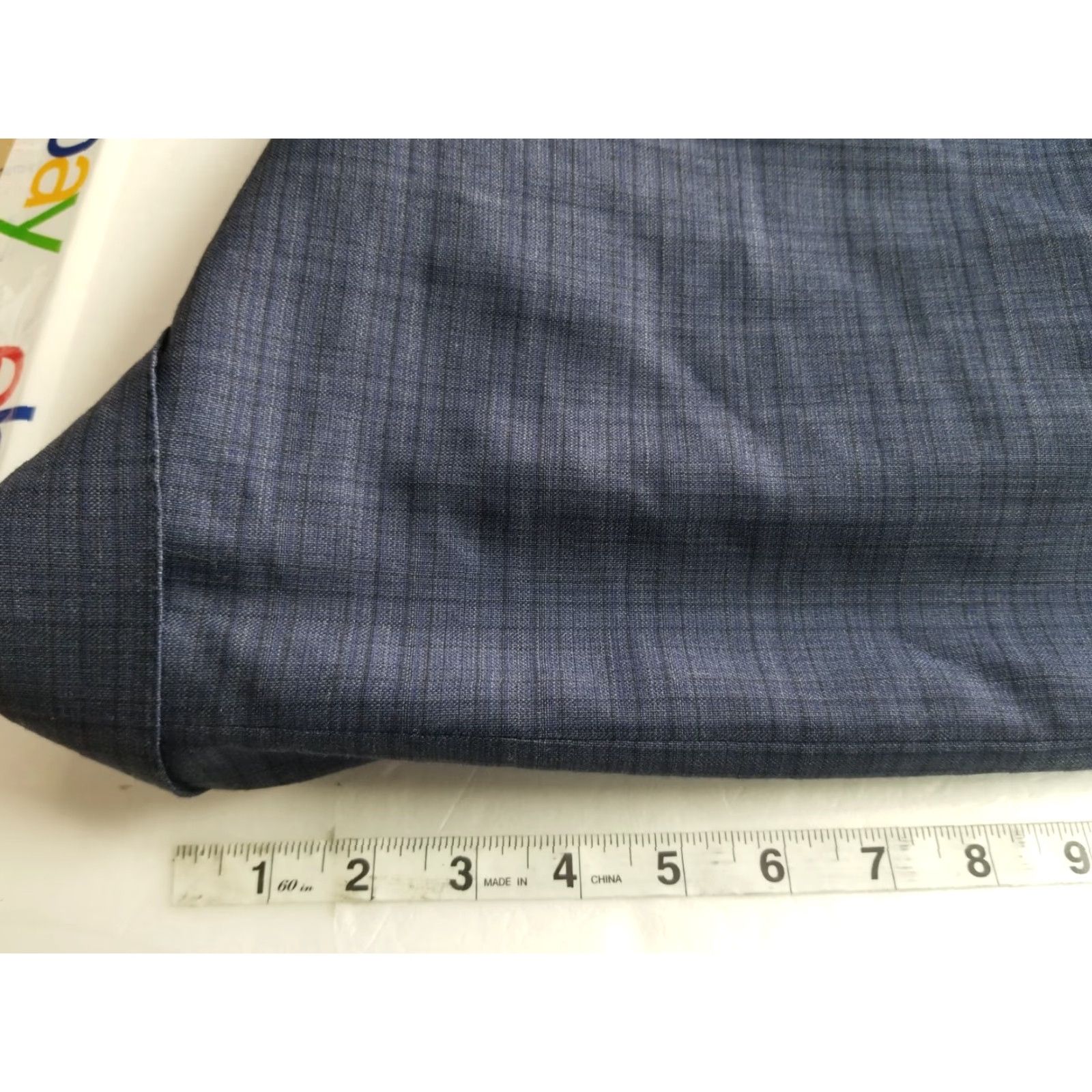 Hart Schaffner Marx Hart Schaffner Marx Blazer Men 52R Wool Plaid Blue USA Made Dillards 2 Button Size 52R - 5 Thumbnail