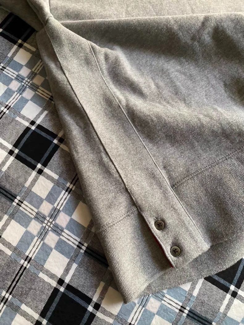 Thom Browne Thom browne Classic sports four-bar round-neck pullover swe Size US L / EU 52-54 / 3 - 2 Thumbnail