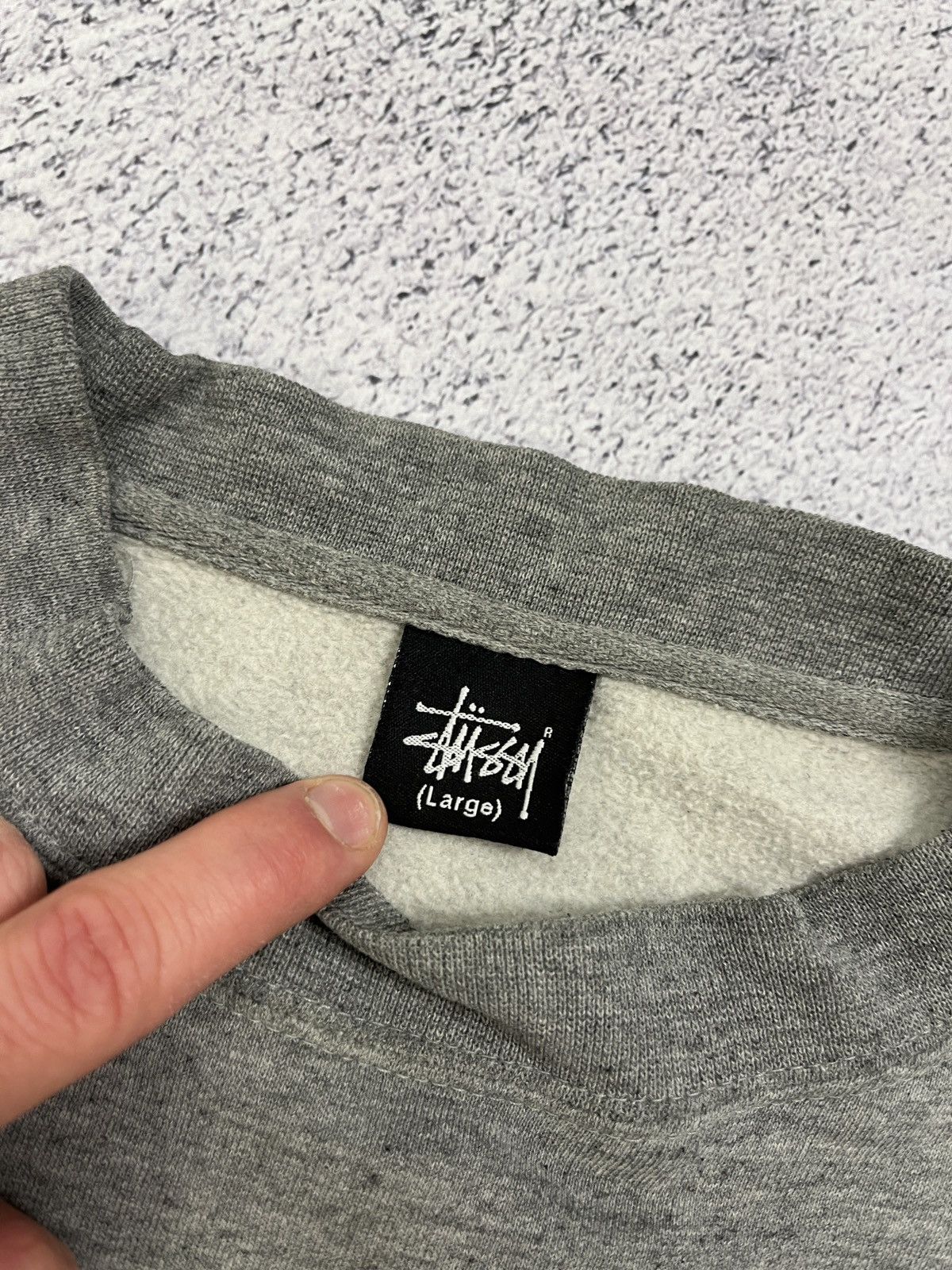 Stussy × Vintage Stussy Vintage Made in USA Sweatshirt Big Graphic Logo Rare Size US L / EU 52-54 / 3 - 15 Thumbnail