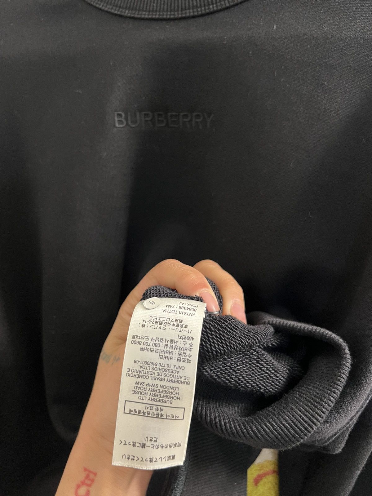 Burberry Burberry sweatshirt Size M / US 6-8 / IT 42-44 - 8 Thumbnail