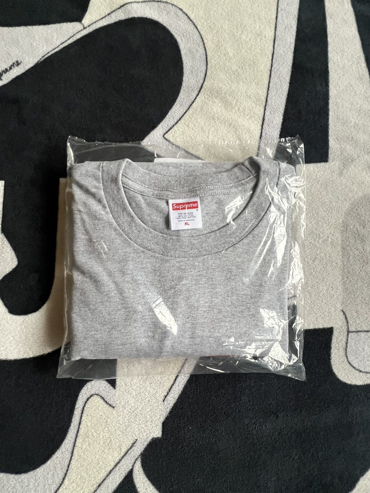 Supreme SS26 Supreme Arabic Box Logo - Heather Gray Size US XL / EU 56 / 4 - 3 Thumbnail