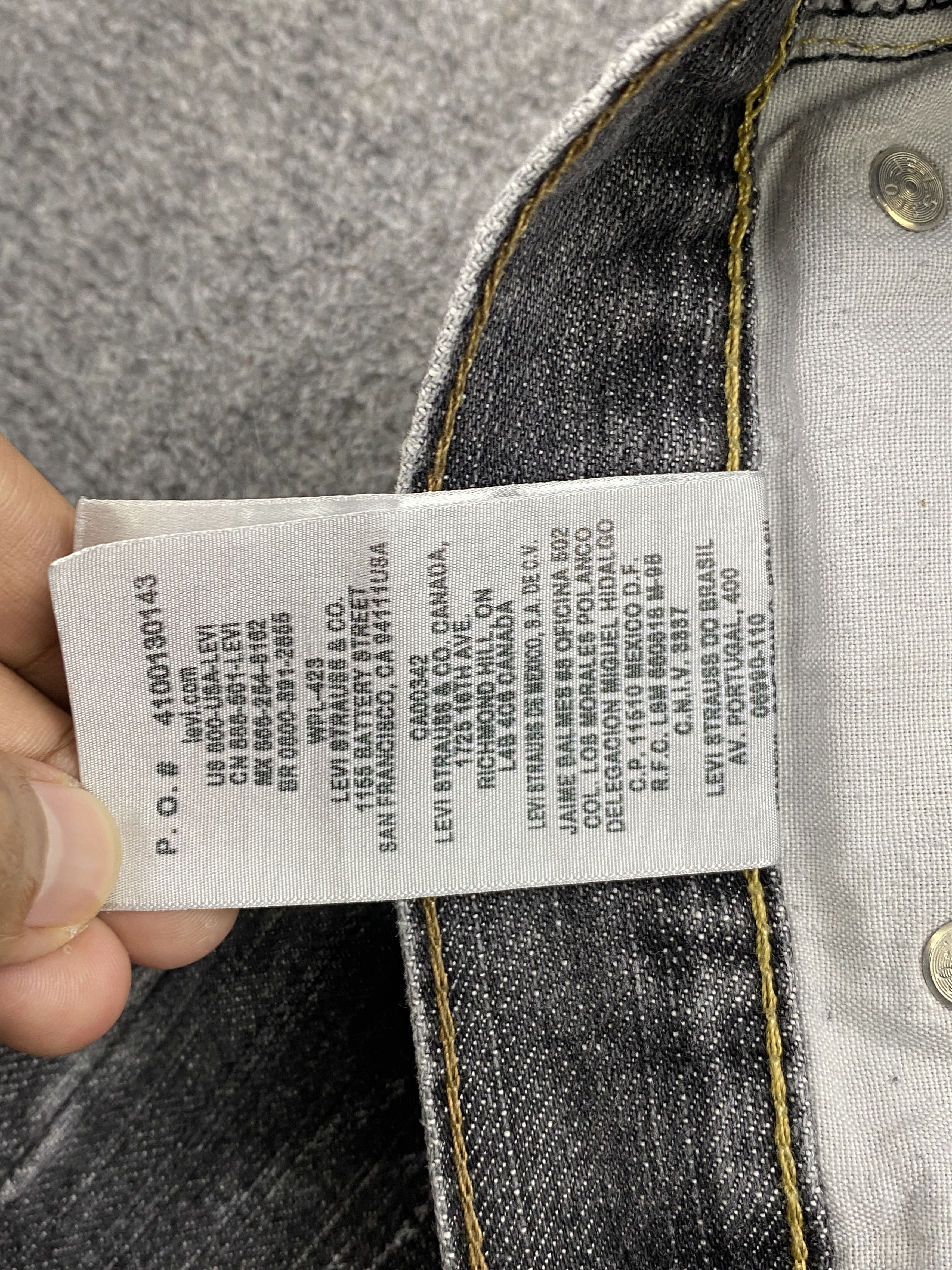 Levi's × Vintage Faded Black Vintage Levis 514 Jeans Size US 32 / EU 48 - 14 Thumbnail