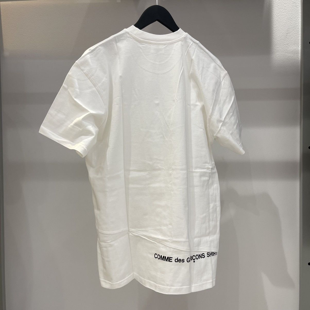Comme des Garcons × Supreme Supreme Comme des Garcons SHIRT Split Box Logo Tee White Size US L / EU 52-54 / 3 - 3 Thumbnail